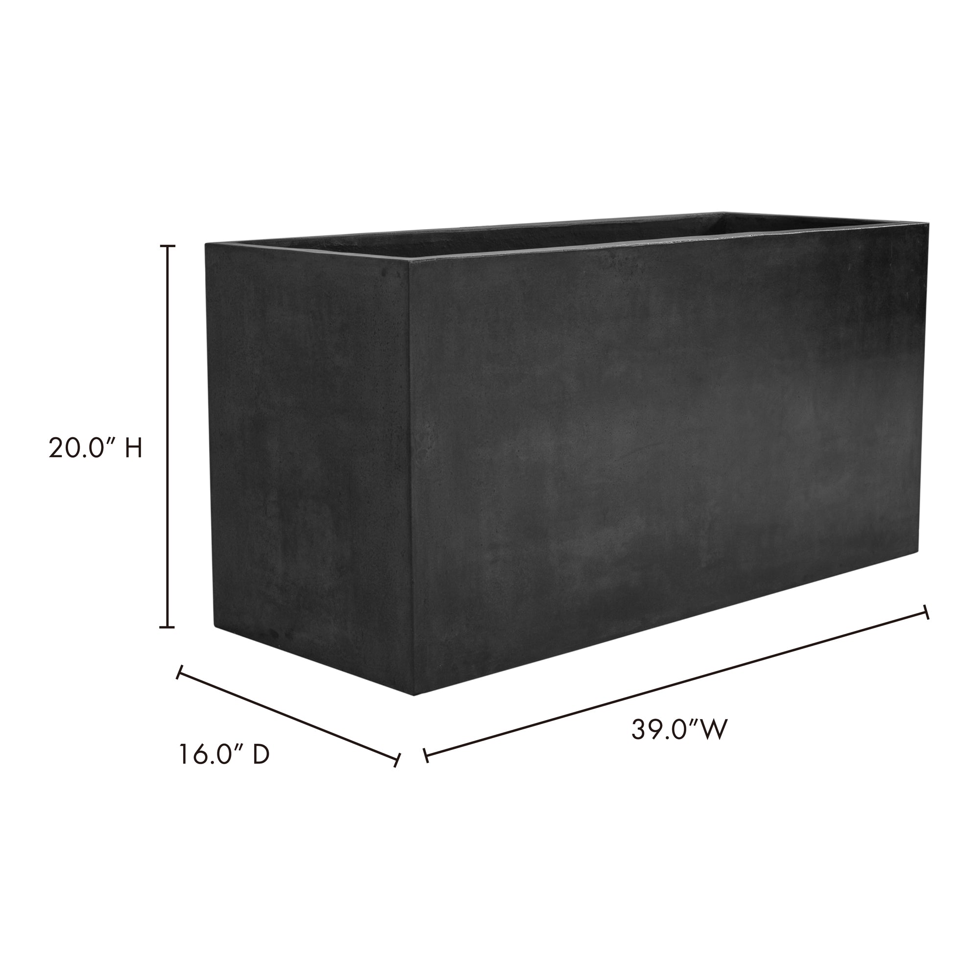 Primrose Large Planter Grey Planters Moe's Four Hands, Mid Century Modern Furniture, Old Bones Furniture Company, Old Bones Co, Modern Mid Century, Designer Furniture, Furniture Sale, Warehouse Furniture Sale, Primrose Large Planter Grey Sale, https://www.oldbonesco.com/