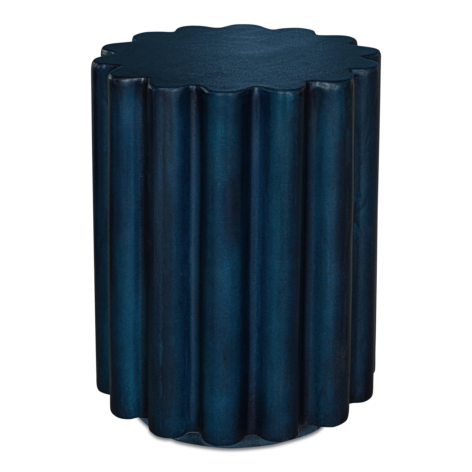 Taffy Accent Table Navy BlueTable Moe's Navy Blue Four Hands, Mid Century Modern Furniture, Old Bones Furniture Company, Old Bones Co, Modern Mid Century, Designer Furniture, Furniture Sale, Warehouse Furniture Sale, Taffy Accent Table Sale, https://www.oldbonesco.com/
