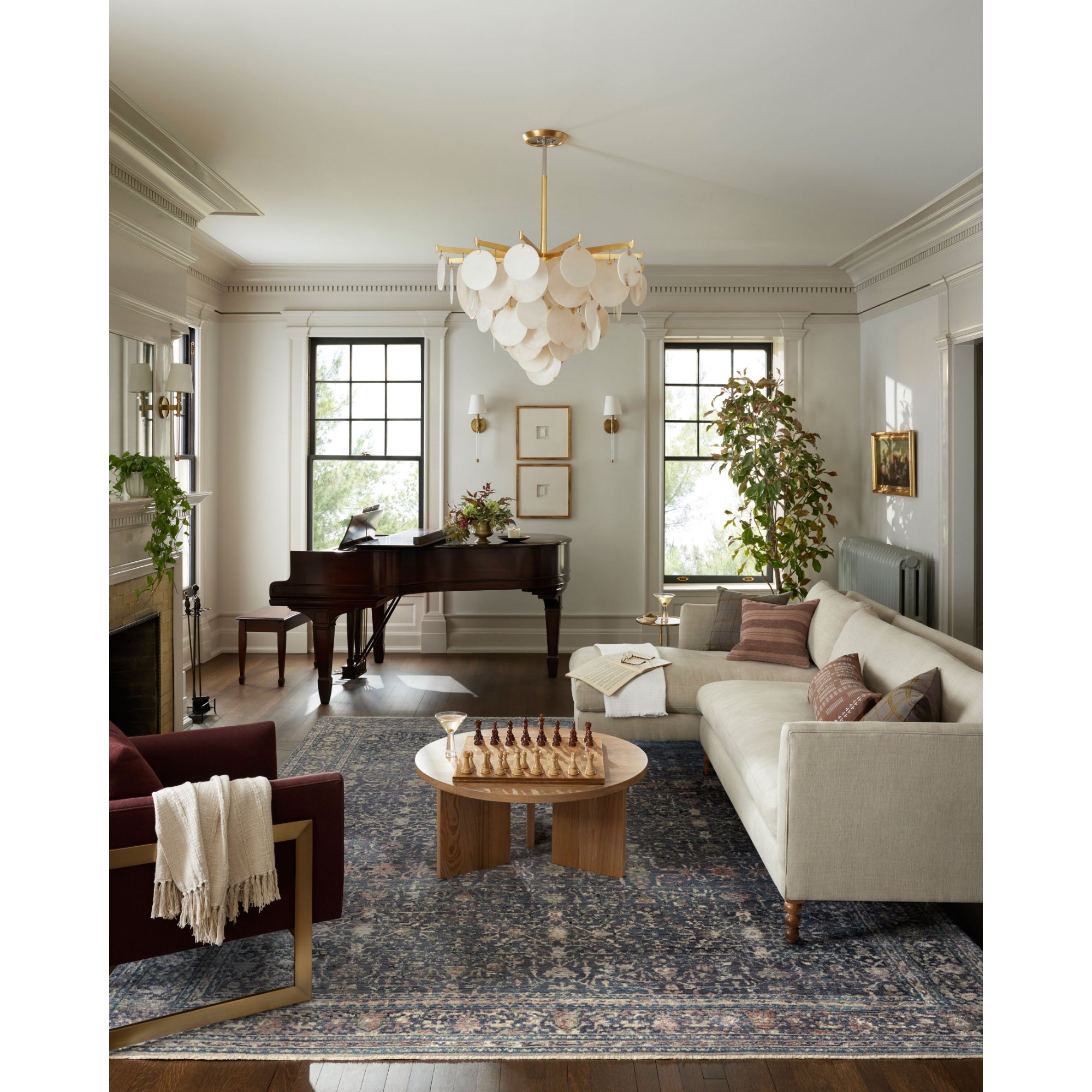 Jean Stoffer x Loloi Bradbury Midnight/Multi Rug