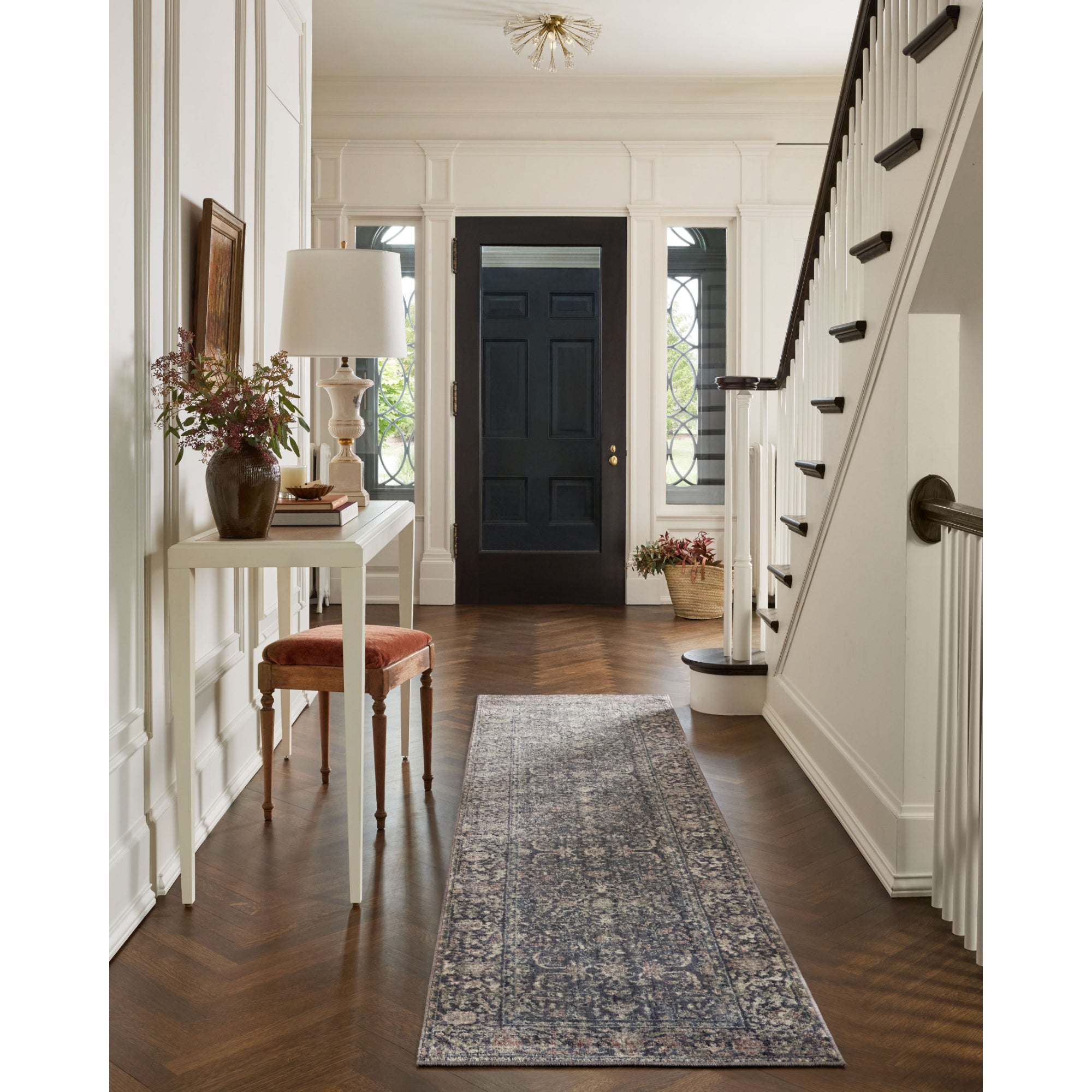 Jean Stoffer x Loloi Bradbury Midnight/Multi Rug