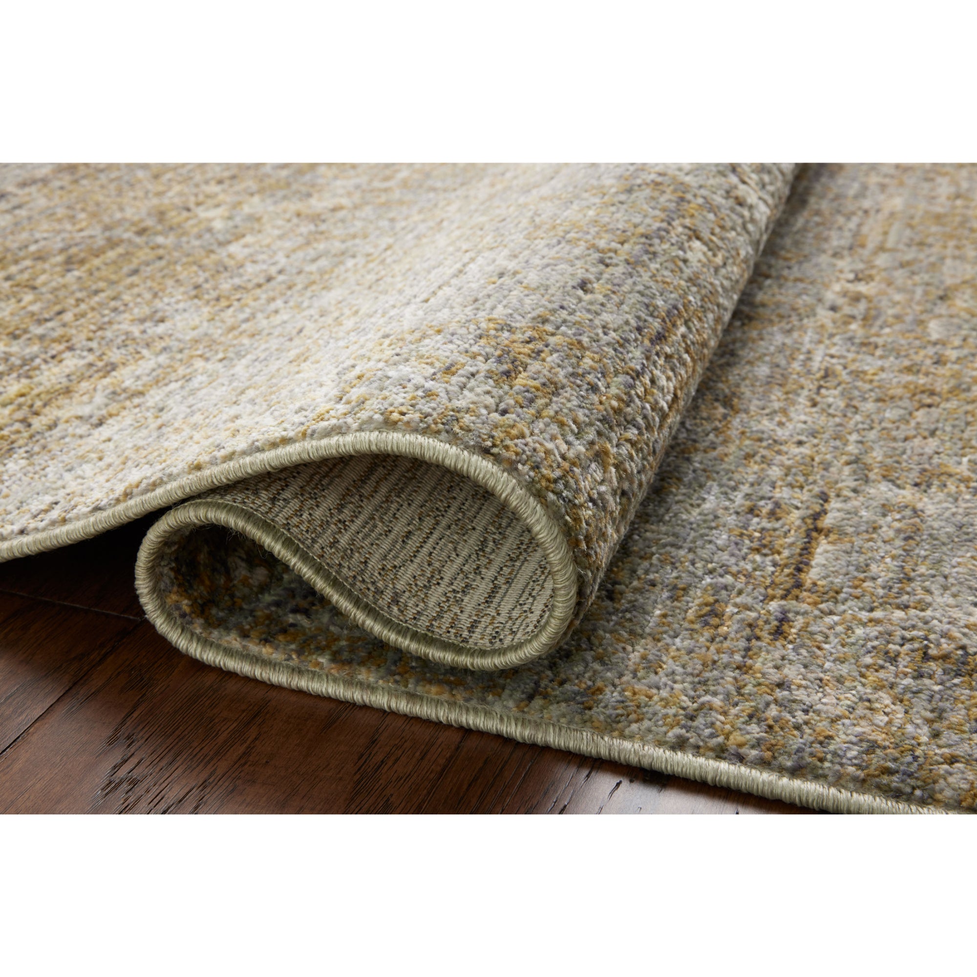 Jean Stoffer x Loloi Bradbury Dove/Gold Rug
