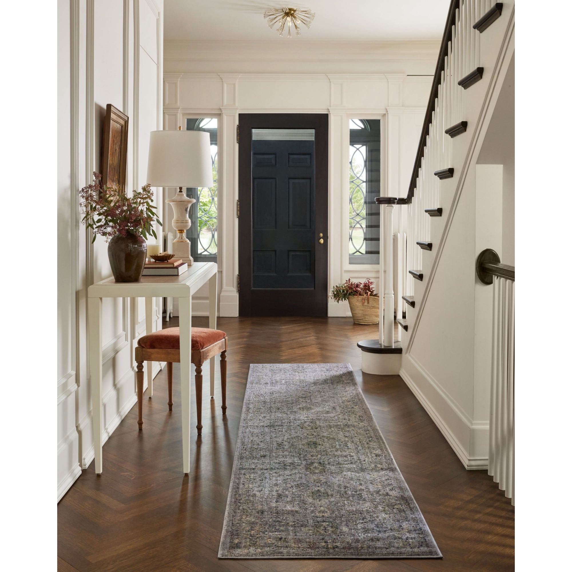 Jean Stoffer x Loloi Bradbury Grey/Multi Rug