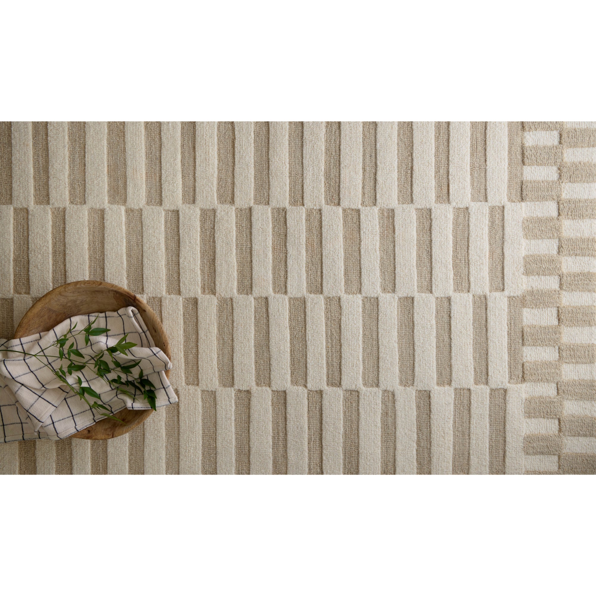 Chris Loves Julia x Loloi Bradley Ivory/Beige Rug