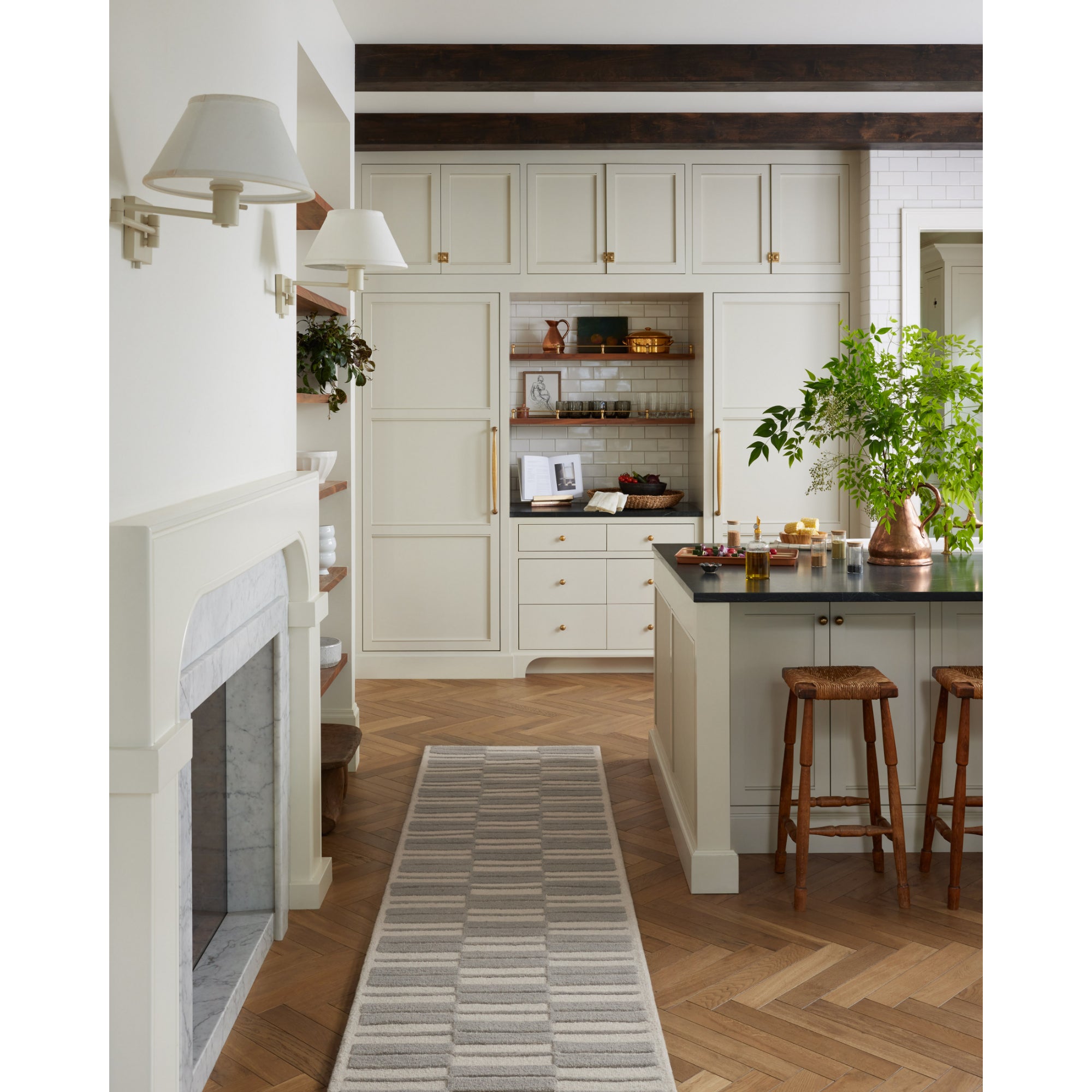 Chris Loves Julia x Loloi Bradley Ivory/Grey Rug