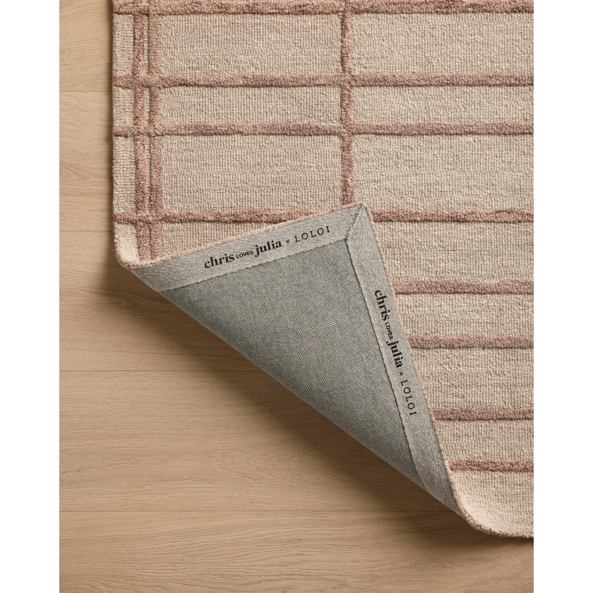 Chris Loves Julia x Loloi Bradley Rose/Blush Rug