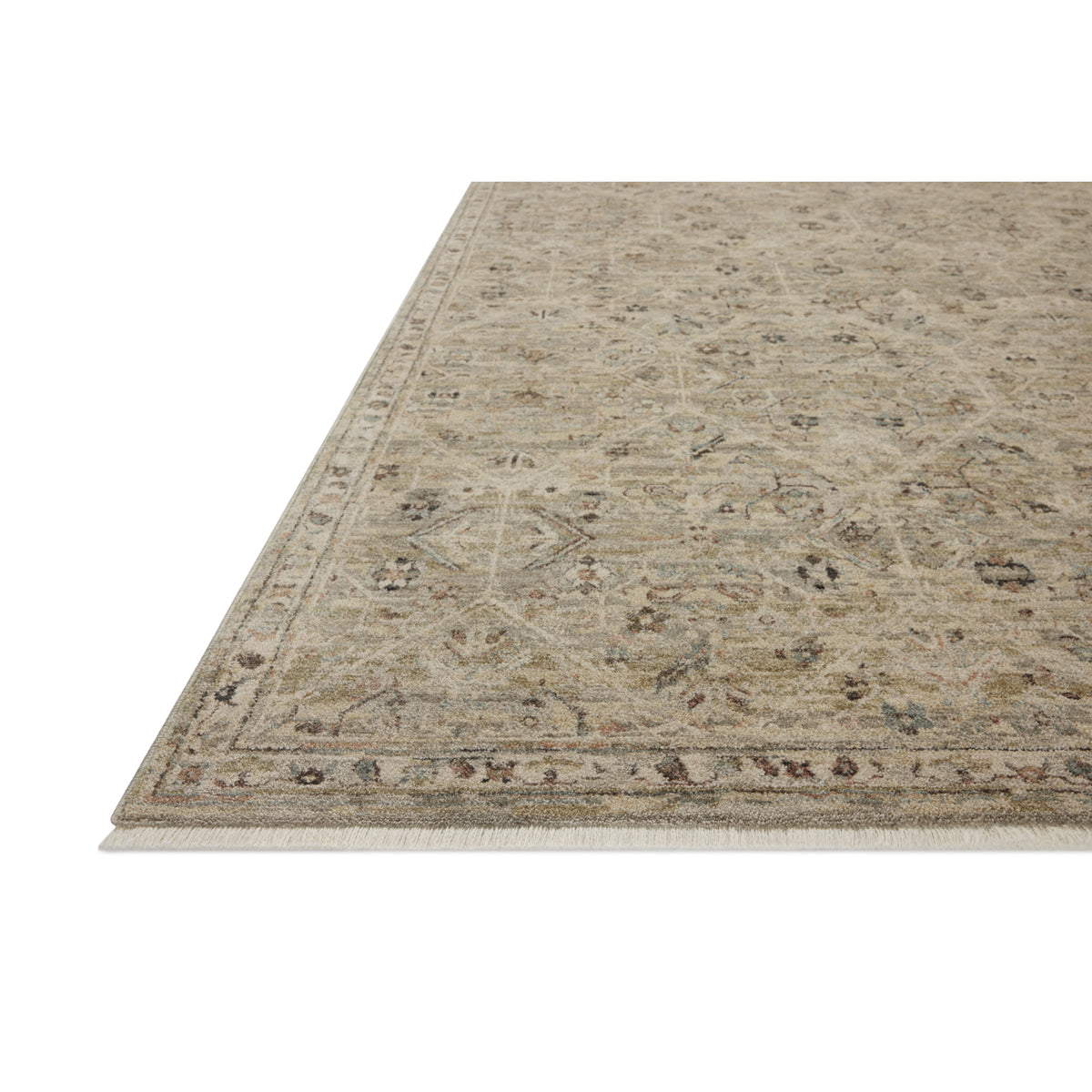 Loloi Briar Silver/Moss Rug