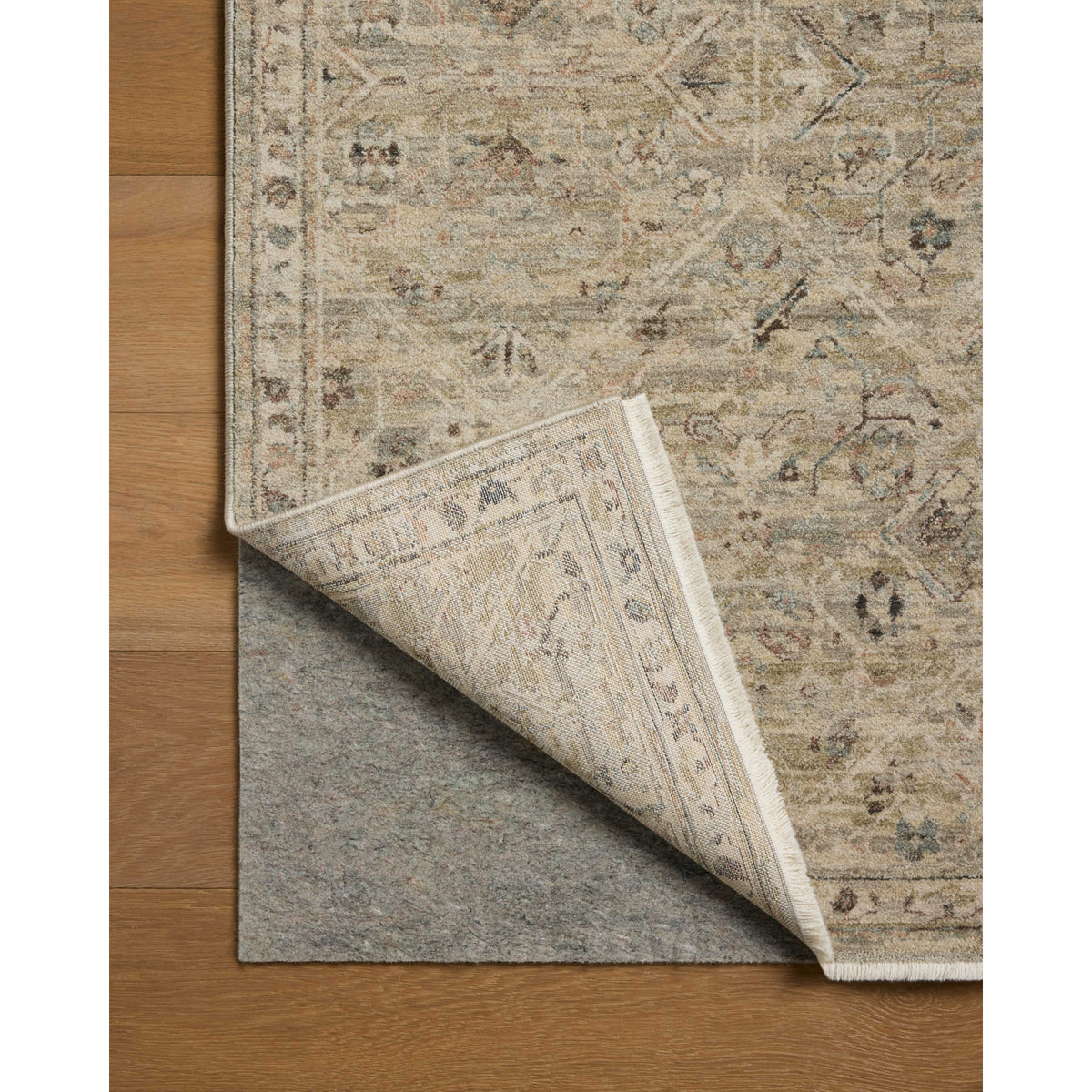 Loloi Briar Silver/Moss Rug