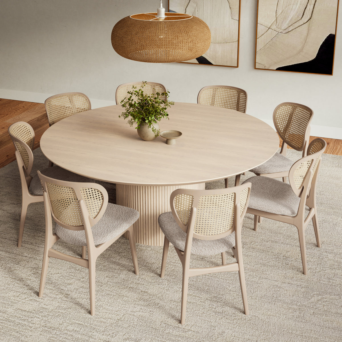 Atenas Round Dining Table by Urbia