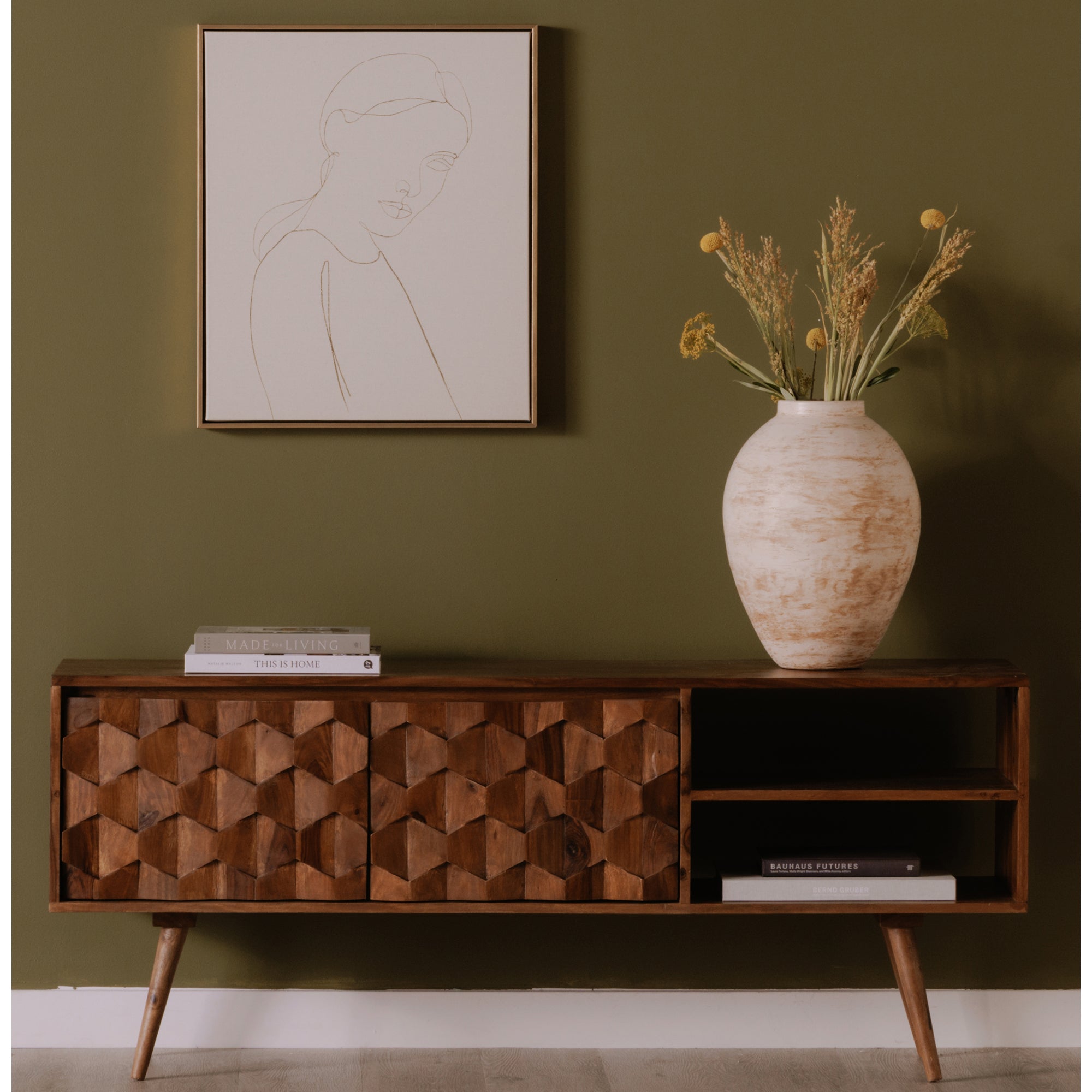 O2 TV Cabinet Natural Media Unit Moe's Four Hands, Mid Century Modern Furniture, Old Bones Furniture Company, Old Bones Co, Modern Mid Century, Designer Furniture, Furniture Sale, Warehouse Furniture Sale, O2 TV Cabinet Natural Sale, https://www.oldbonesco.com/