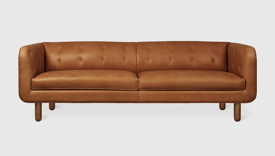 Beaconsfield Sofa Saddle Brown LeatherSofa Gus*  Saddle Brown Leather   Four Hands, Mid Century Modern Furniture, Old Bones Furniture Company, Old Bones Co, Modern Mid Century, Designer Furniture, https://www.oldbonesco.com/
