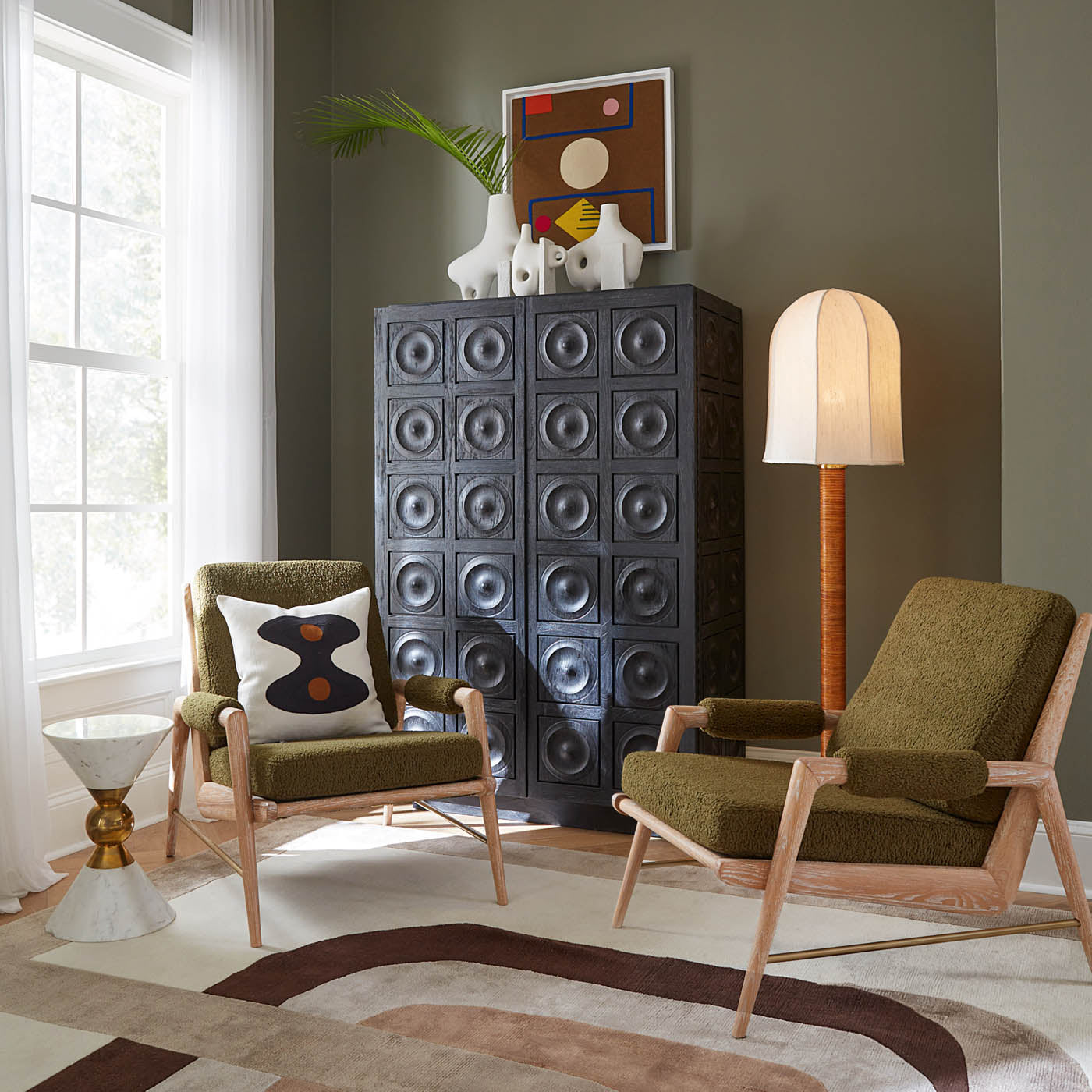 Antwerp Circles Cabinet Credenzas & Sideboards Jonathan Adler , Black Friday Sale Jonathan Adler Furniture Sale, Old Bones Co, Mid Century Furniture Sale, Four Hands Furniture, Black Friday Sale Antwerp Circles Cabinet,Gus Sale, Perigold Antwerp Circles Cabinet Credenzas & Sideboards Black Friday Sale , Perigold Sale Antwerp Circles Cabinet,Antwerp Circles Cabinet Lulu and Georgia, Burke Decor Sale Antwerp Circles Cabinet, www.oldbonesco.com