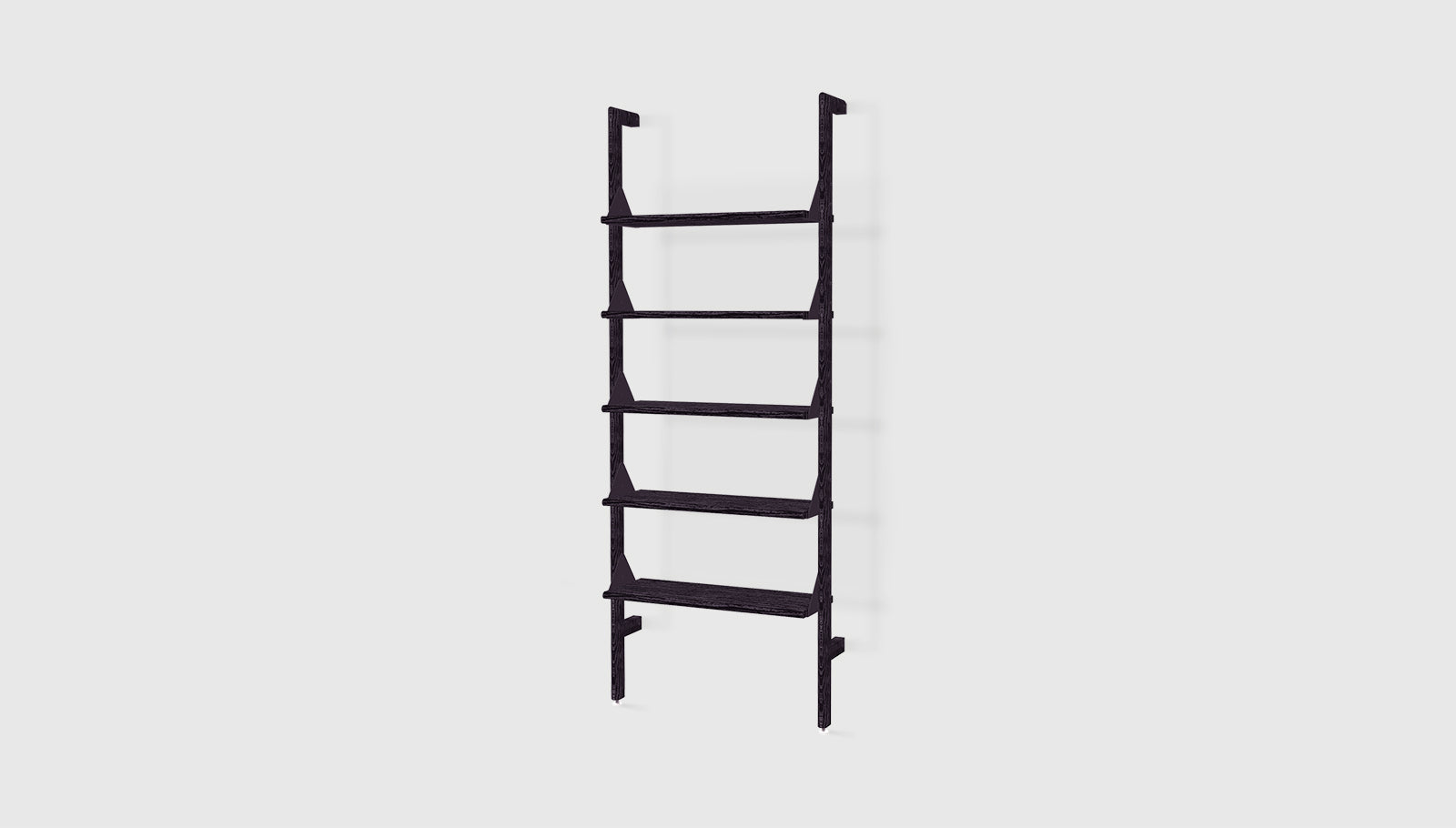 Branch-1 Shelving Unit Black Uprights Black Brackets Black ShelvesSHELVING Gus* Black Uprights Black Brackets Black Shelves Four Hands, Mid Century Modern Furniture, Old Bones Furniture Company, Old Bones Co, Modern Mid Century, Designer Furniture, https://www.oldbonesco.com/