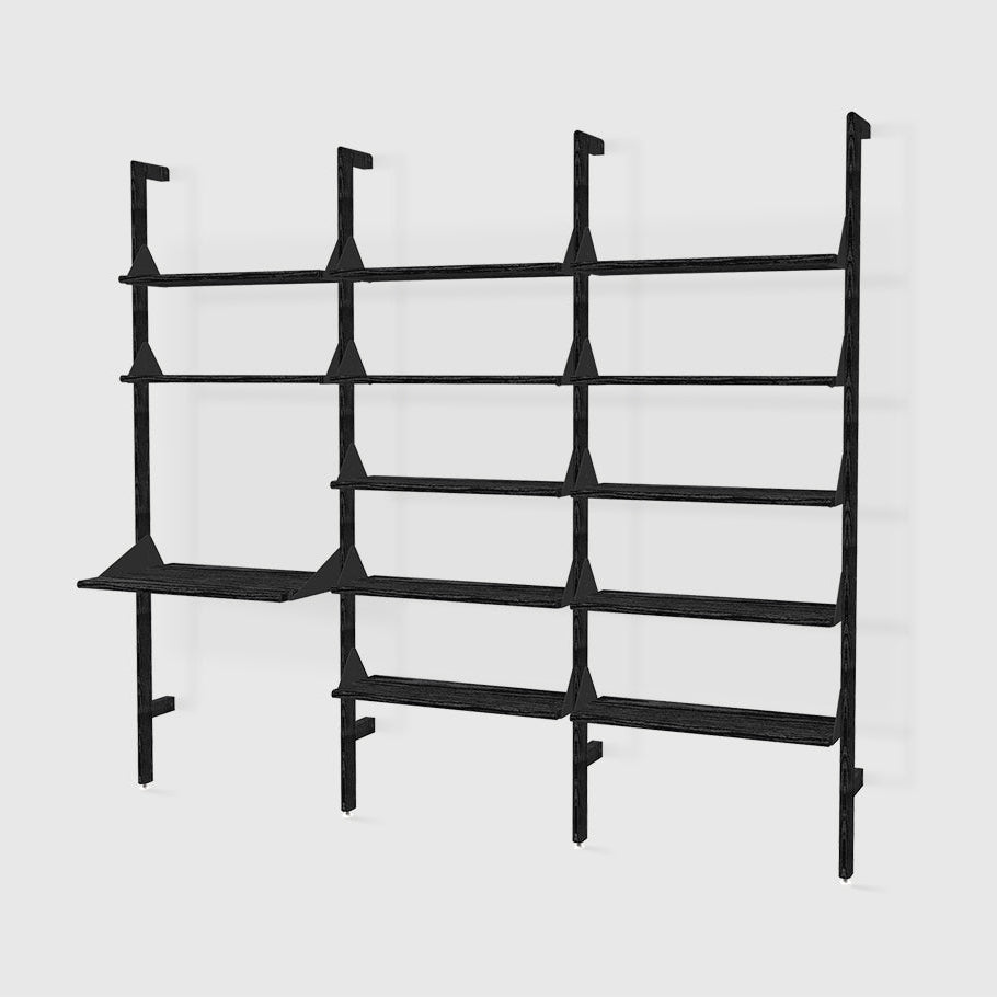 Branch-3 Shelving Unit with Desk by Gus*