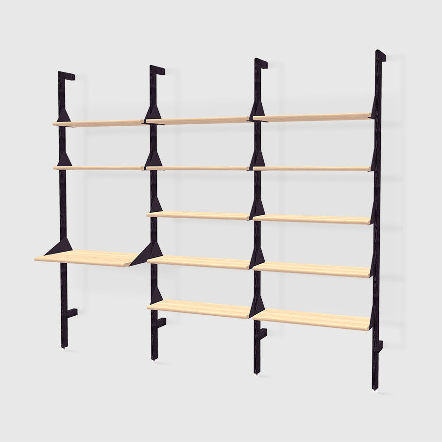 Branch-3 Shelving Unit with Desk by Gus*