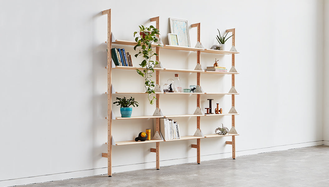 Branch Shelves 5 Pack Storage Shelf Gus* Four Hands, Mid Century Modern Furniture, Old Bones Furniture Company, Old Bones Co, Modern Mid Century, Designer Furniture, https://www.oldbonesco.com/