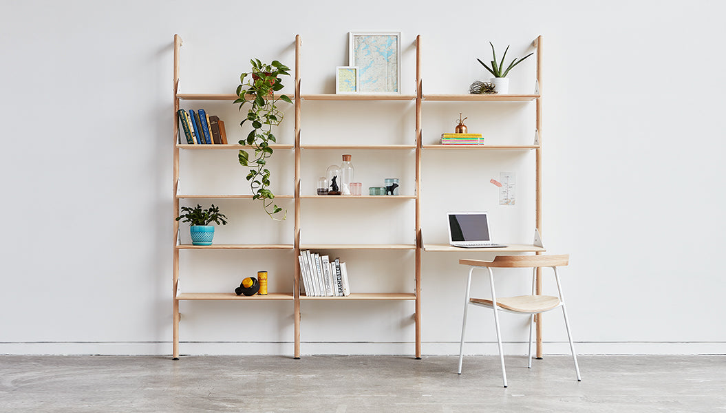 Branch Shelving Unit Add-On SHELVING Gus* Four Hands, Mid Century Modern Furniture, Old Bones Furniture Company, Old Bones Co, Modern Mid Century, Designer Furniture, https://www.oldbonesco.com/