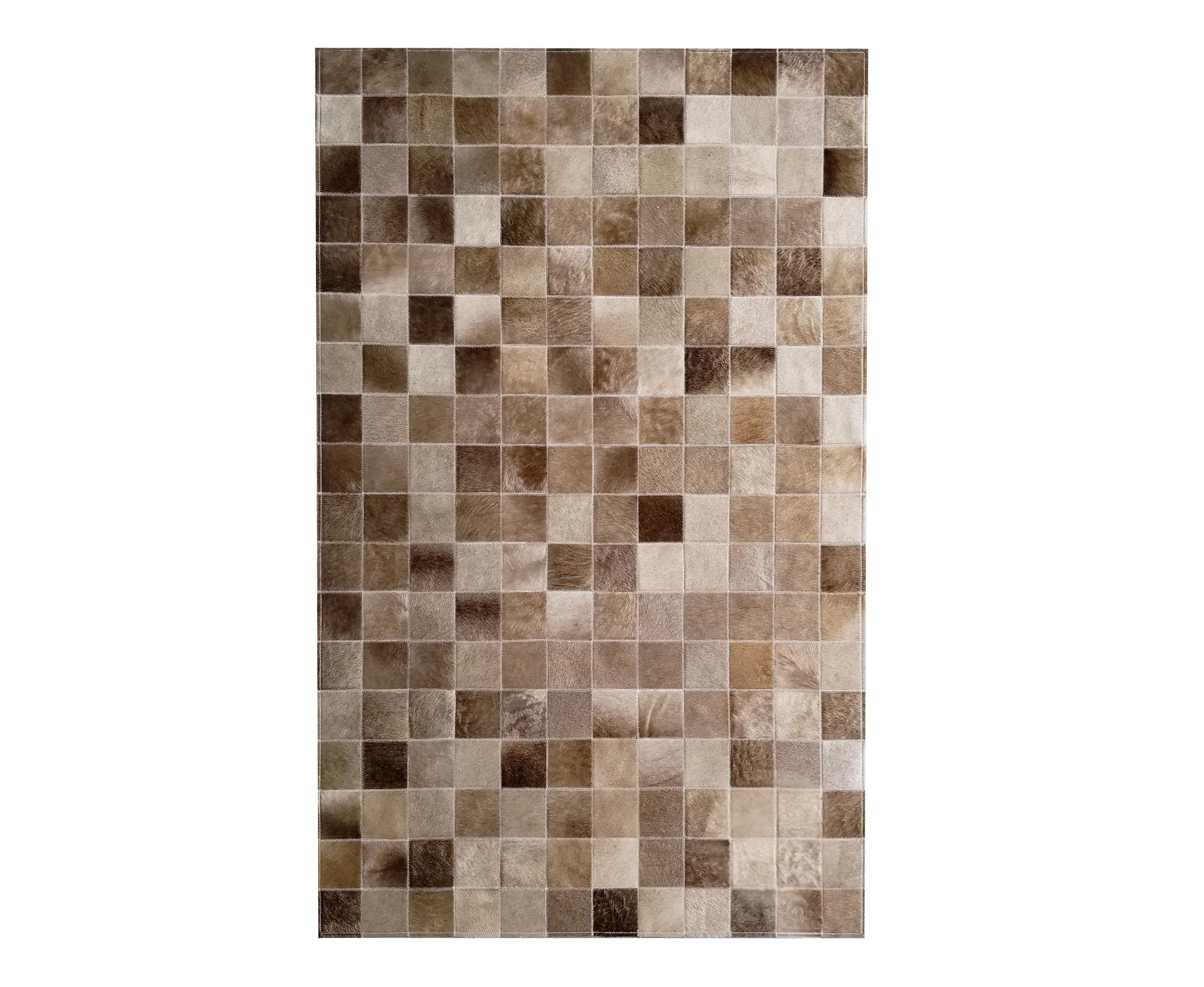 Brazil Champagne-Taupe Mix Designer Rug - 4" Squares Rugs Sunshine Hides 3' X 5' , Black Friday Sale Sunshine Hides Furniture Sale, Old Bones Co, Mid Century Furniture Sale, Four Hands Furniture, Black Friday Sale Brazil Champagne-Taupe Mix Designer Rug - 4" Squares,Gus Sale, Perigold Brazil Champagne-Taupe Mix Designer Rug - 4" Squares Rugs Black Friday Sale , Perigold Sale Brazil Champagne-Taupe Mix Designer Rug - 4" Squares,Brazil Champagne-Taupe Mix Designer Rug - 4" Squares Lulu and Georgia, Burke Deco