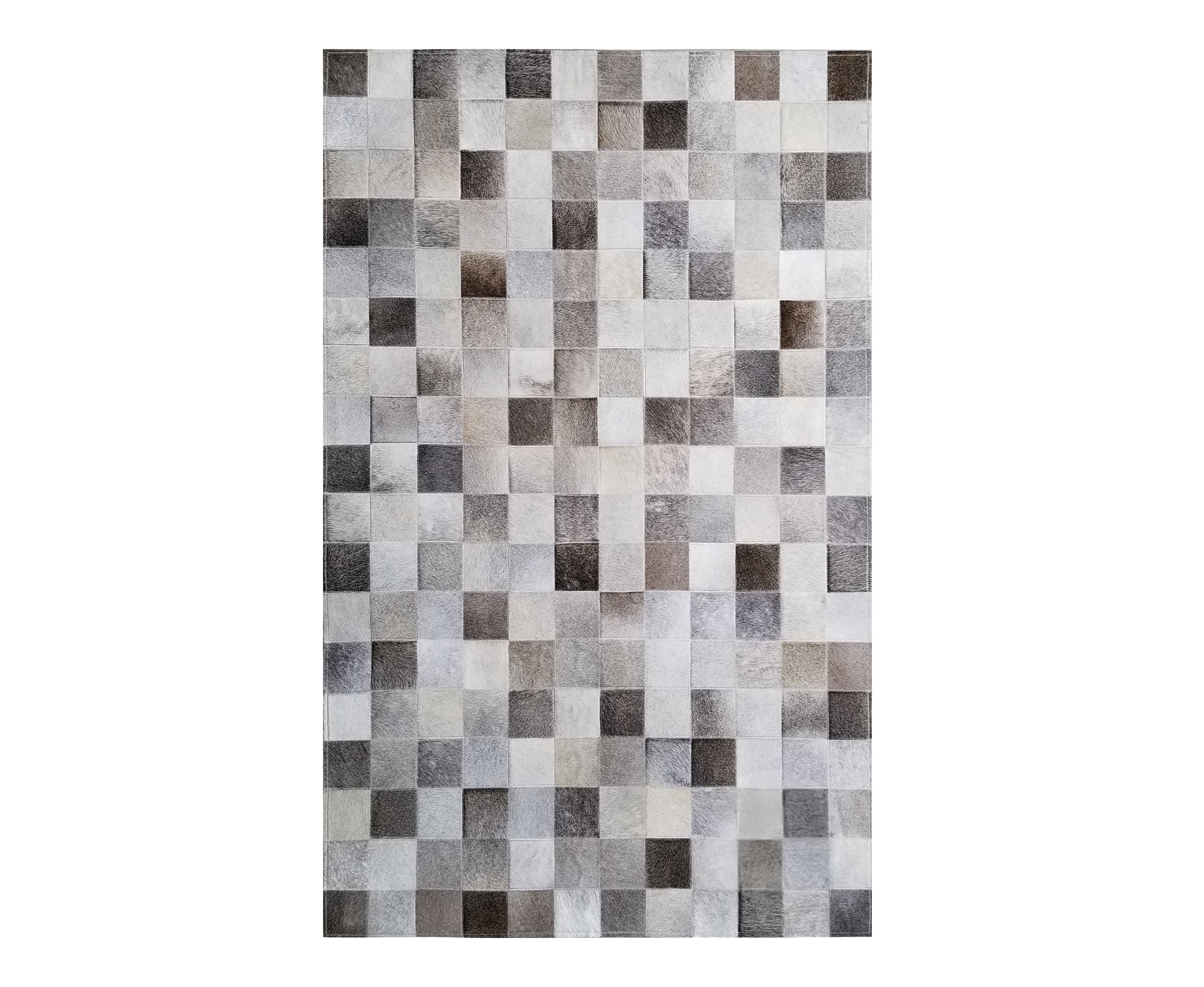 Brazil Greyish Tone Mix Designer Rug - 4" Squares Rugs Sunshine Hides 3' X 5' , Black Friday Sale Sunshine Hides Furniture Sale, Old Bones Co, Mid Century Furniture Sale, Four Hands Furniture, Black Friday Sale Brazil Greyish Tone Mix Designer Rug - 4" Squares,Gus Sale, Perigold Brazil Greyish Tone Mix Designer Rug - 4" Squares Rugs Black Friday Sale , Perigold Sale Brazil Greyish Tone Mix Designer Rug - 4" Squares,Brazil Greyish Tone Mix Designer Rug - 4" Squares Lulu and Georgia, Burke Decor Sale Brazil G