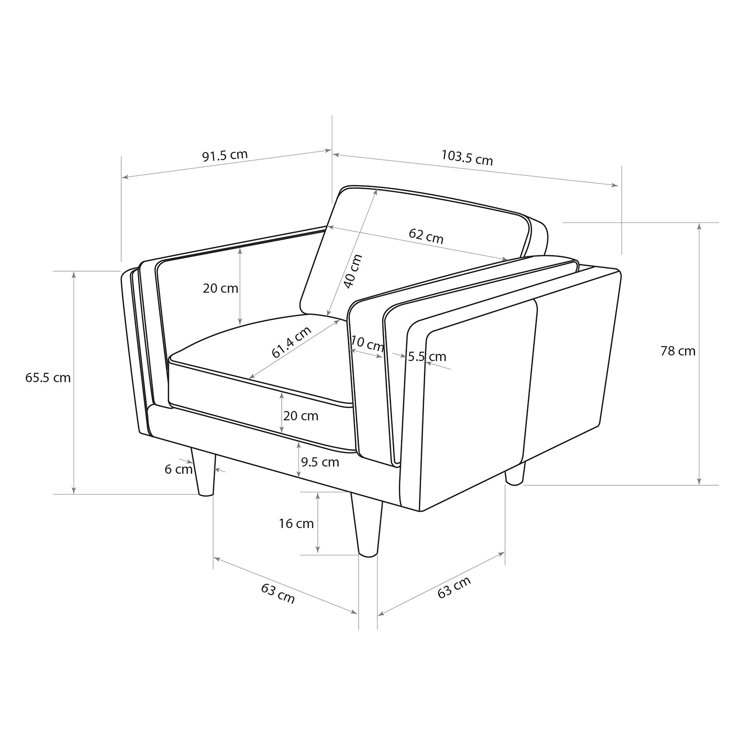 Brooklyn Accent Chair