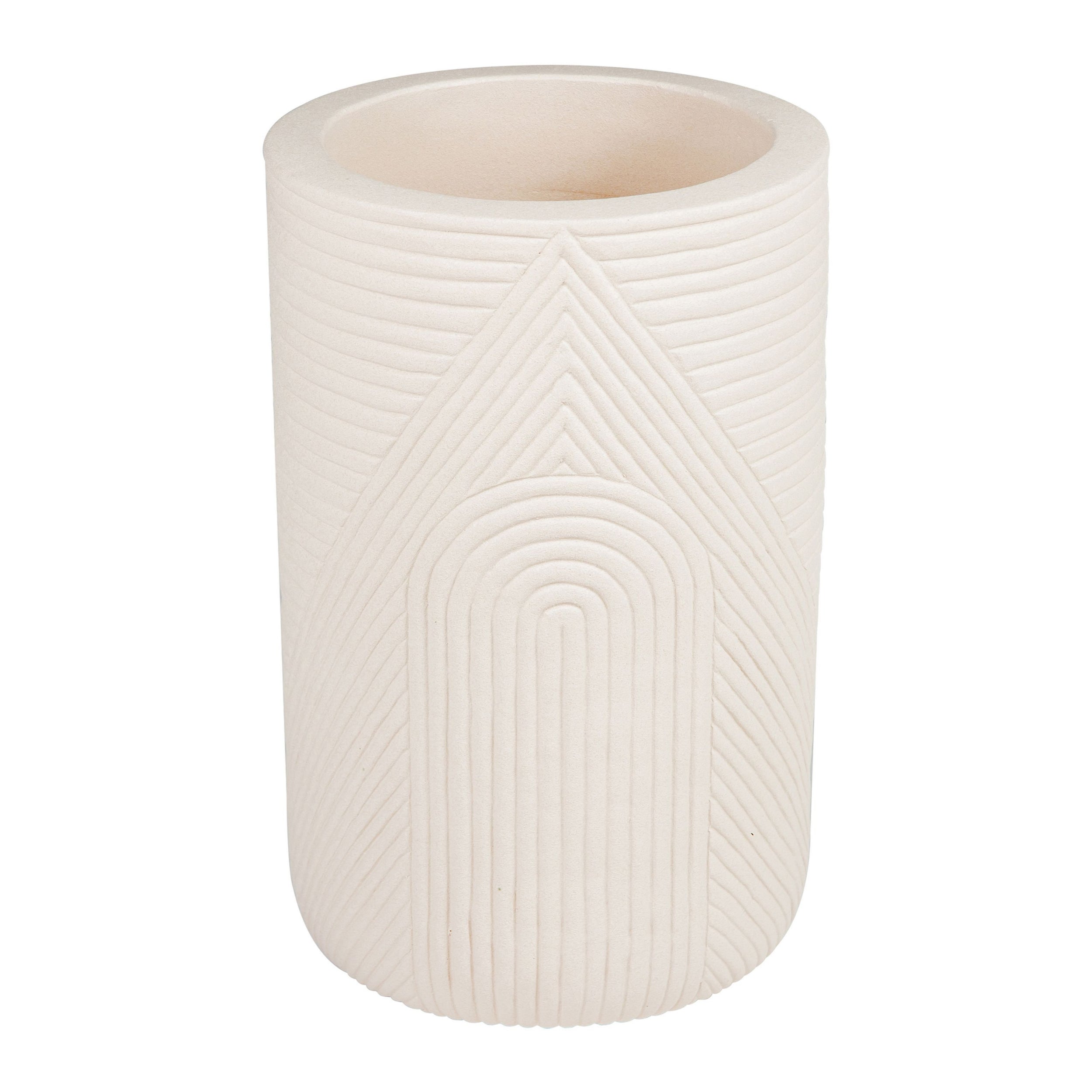 Serenity Textured Planter Set - 1 Large and 1 Small