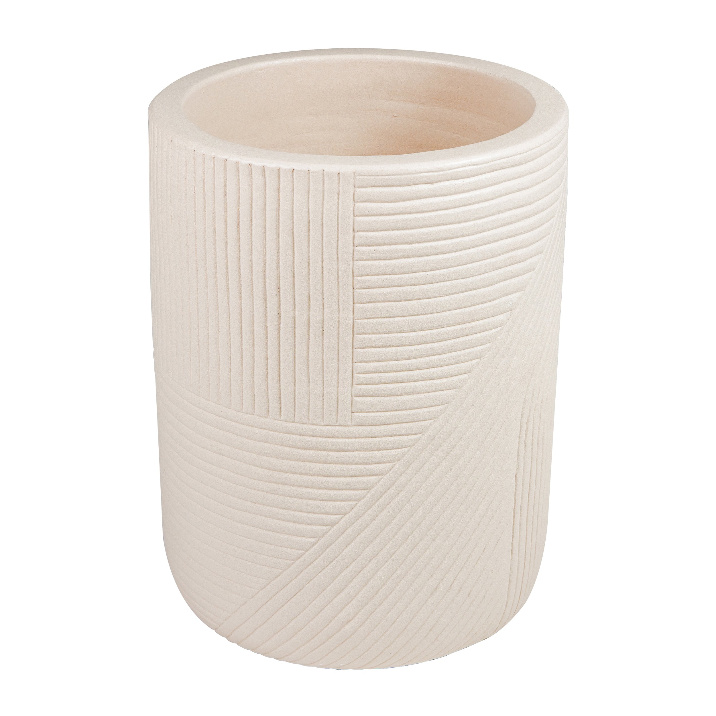 Serenity Textured Planter Set - 1 Large and 1 Small