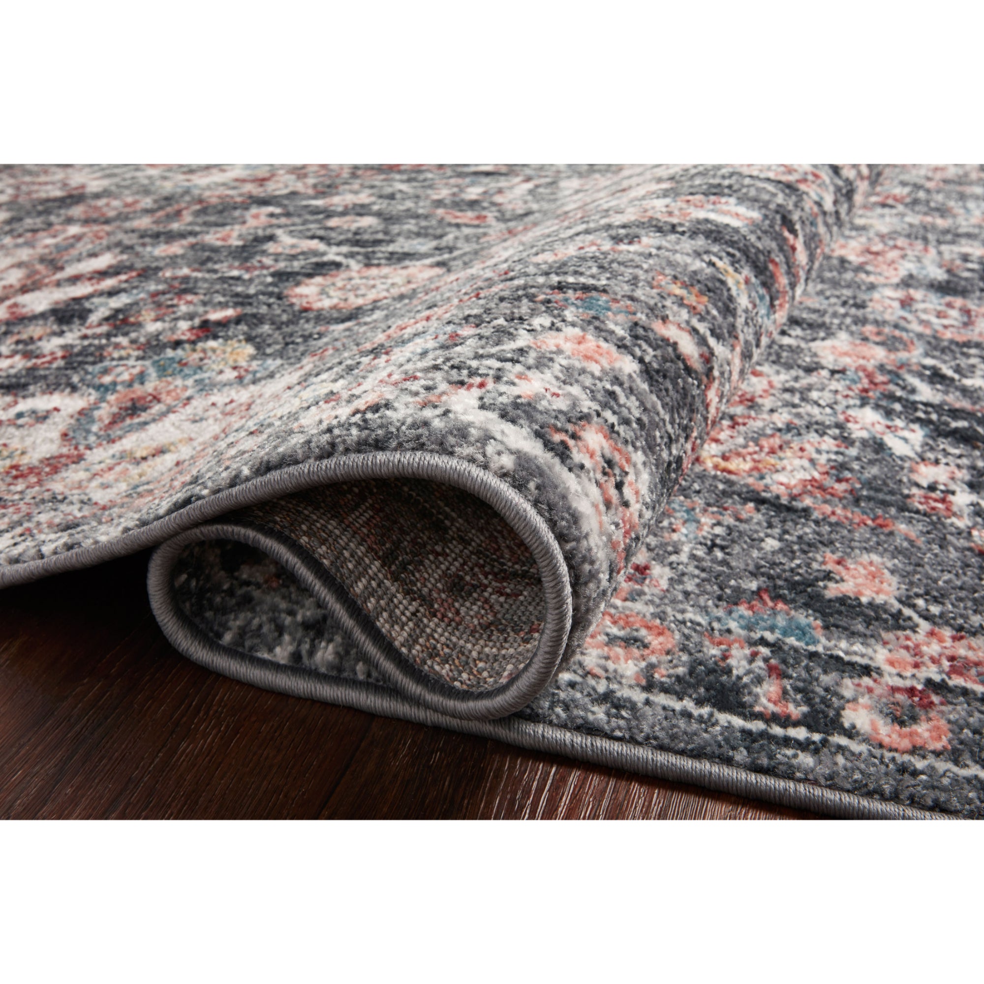 Loloi Cassandra Charcoal/Rust Rug