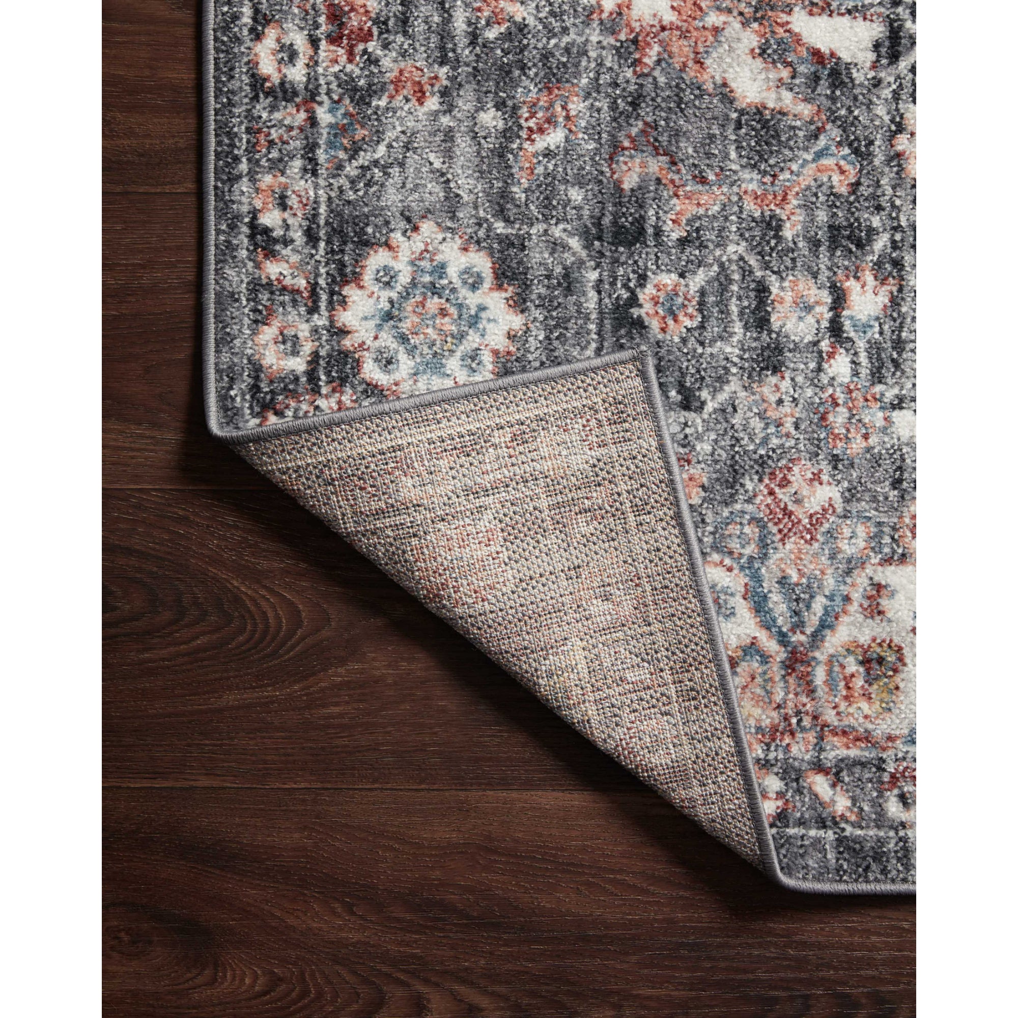 Loloi Cassandra Charcoal/Rust Rug