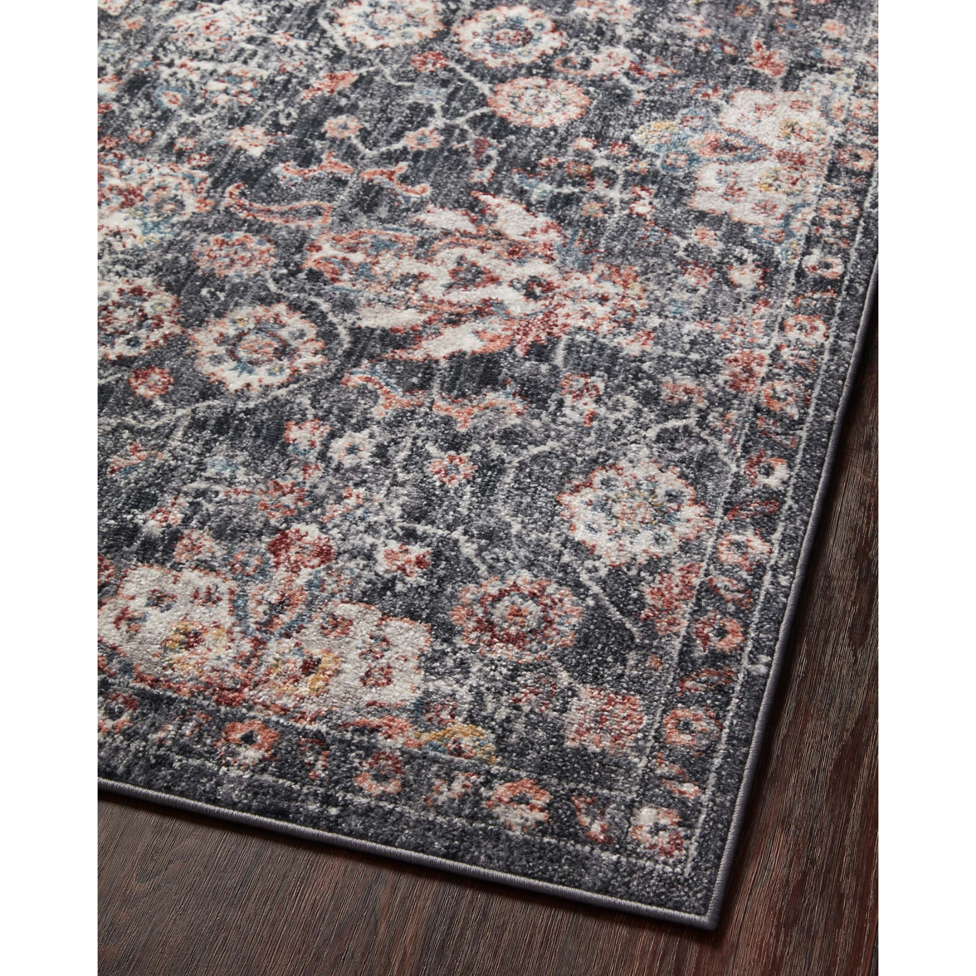 Loloi Cassandra Charcoal/Rust Rug