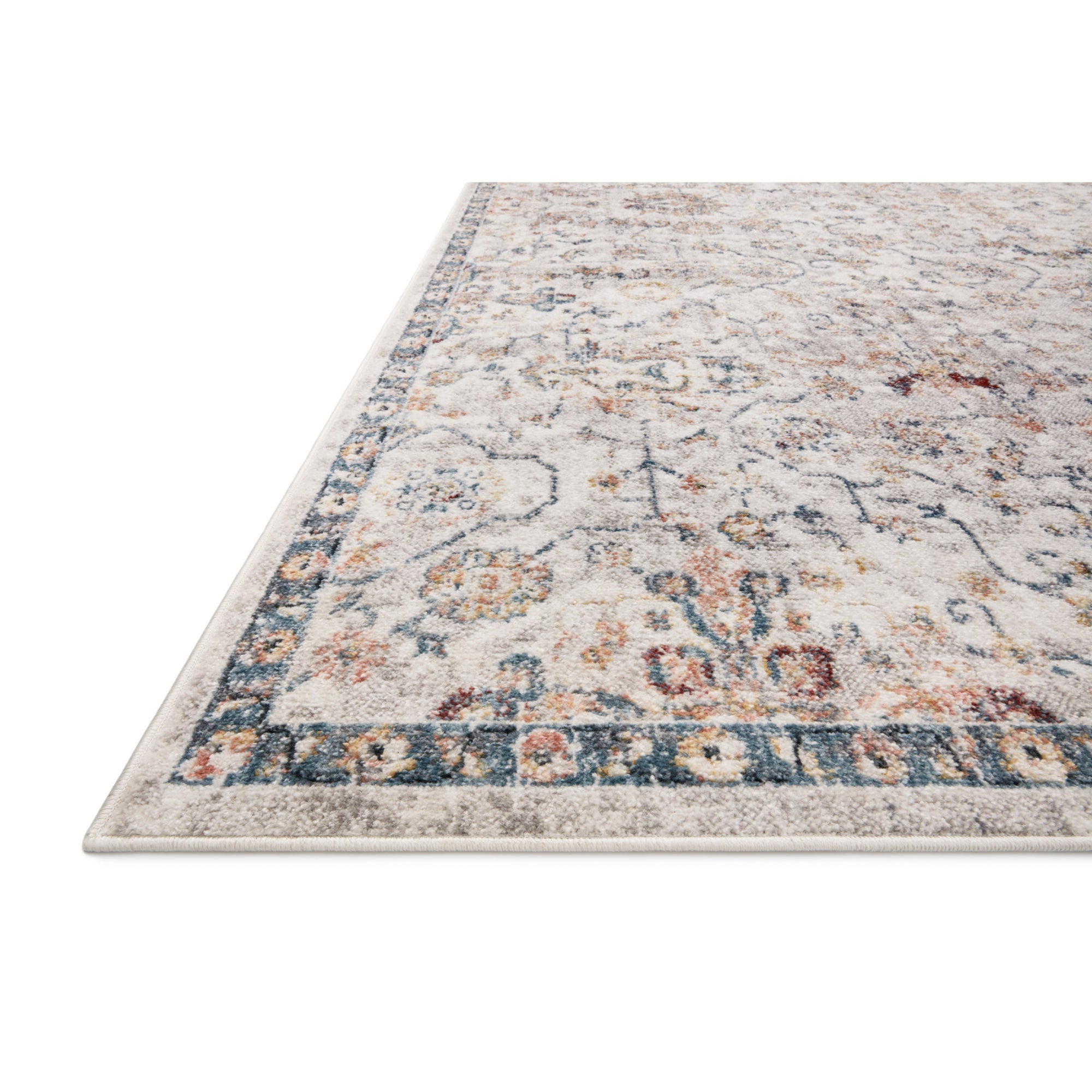 Loloi Cassandra Dove/Navy Rug