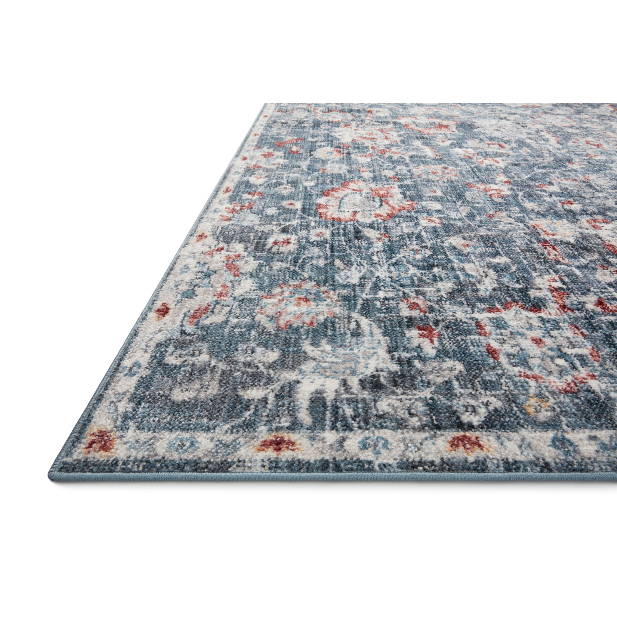Loloi Cassandra Blue/Rust Rug