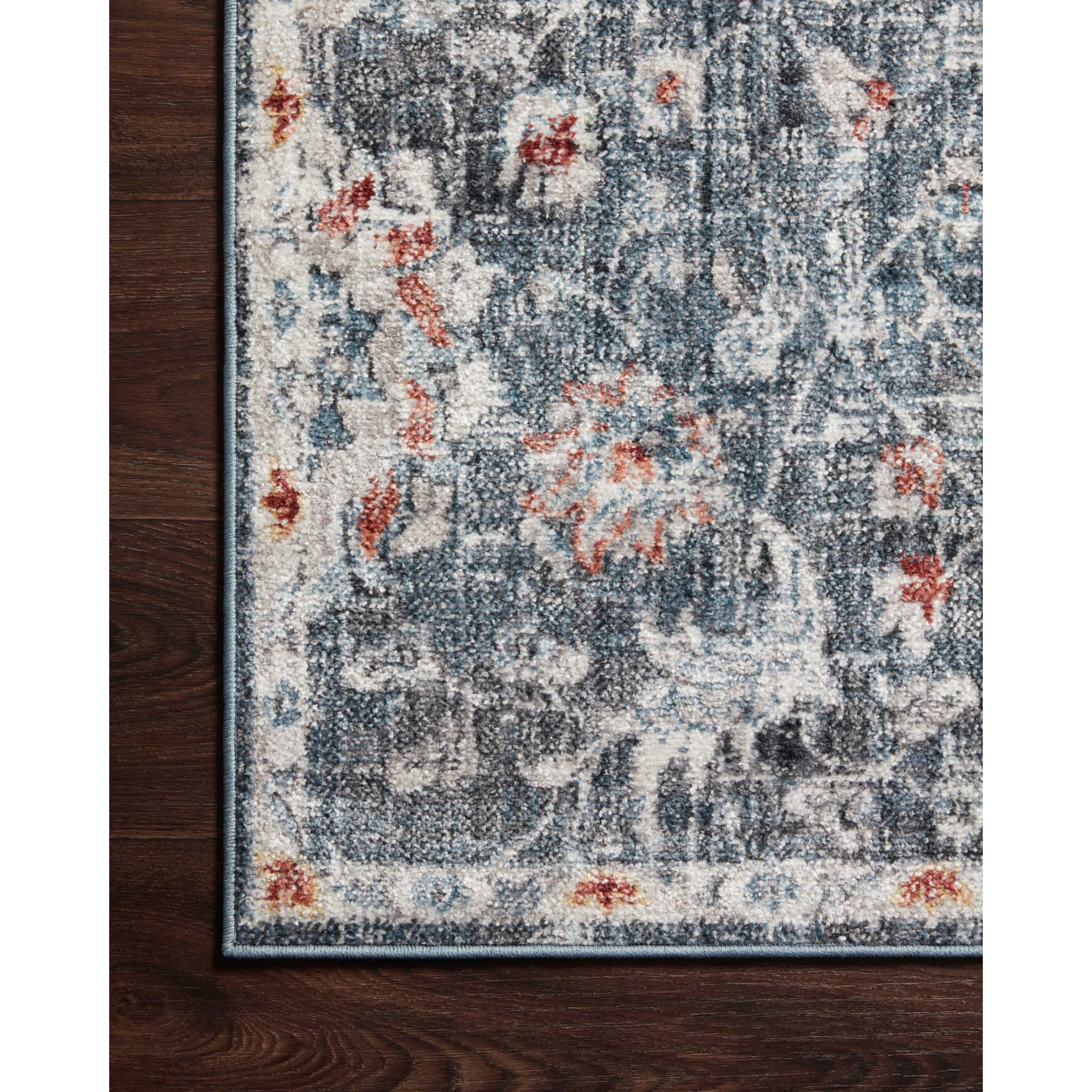 Loloi Cassandra Blue/Rust Rug