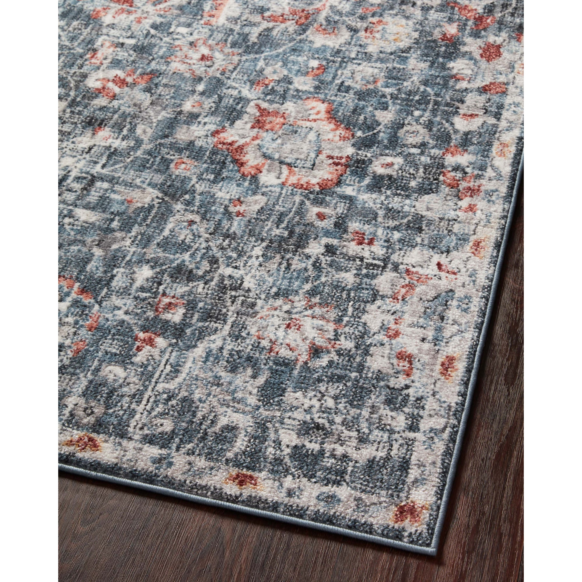 Loloi Cassandra Blue/Rust Rug