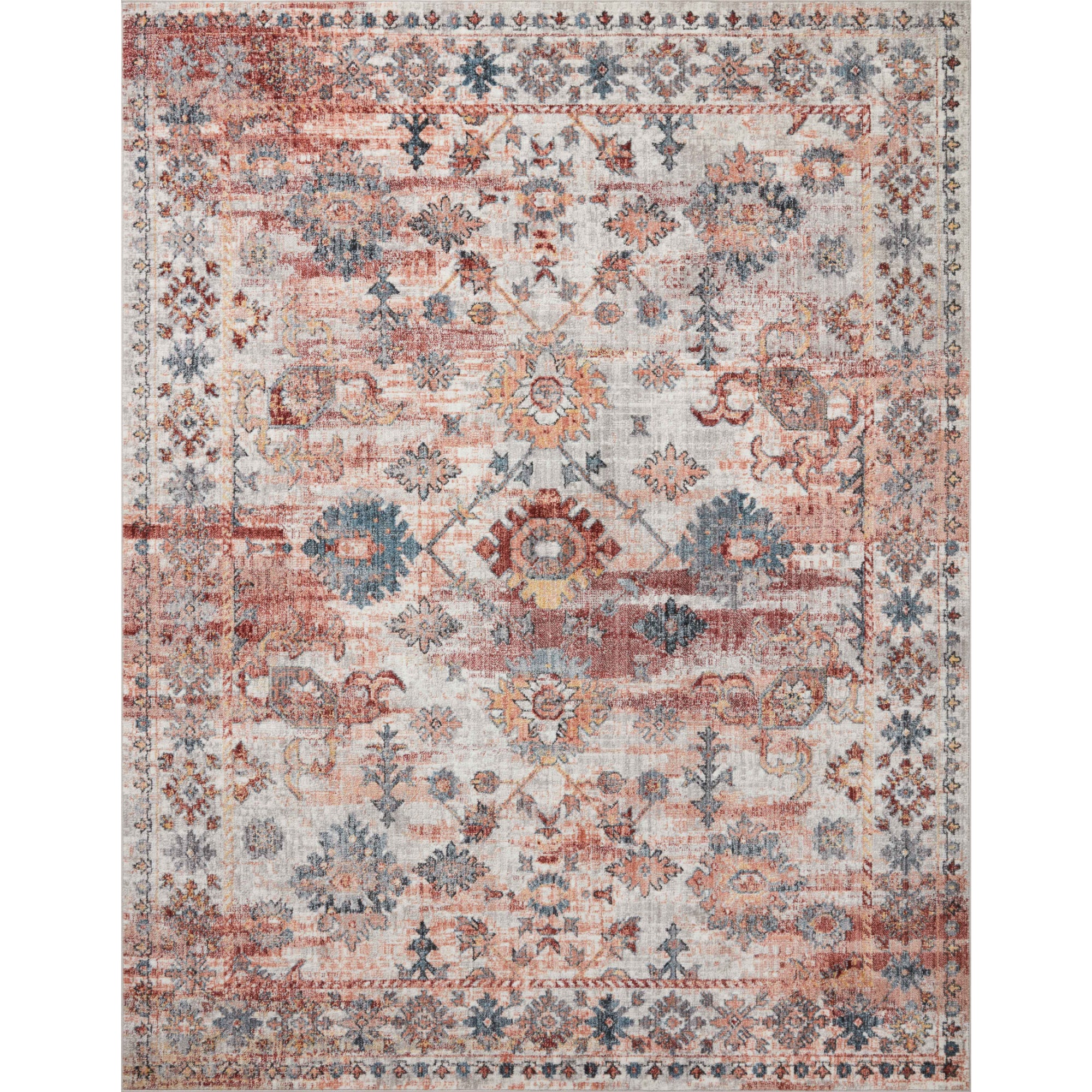 Loloi Cassandra CSN-06 Rust/Multi Rug