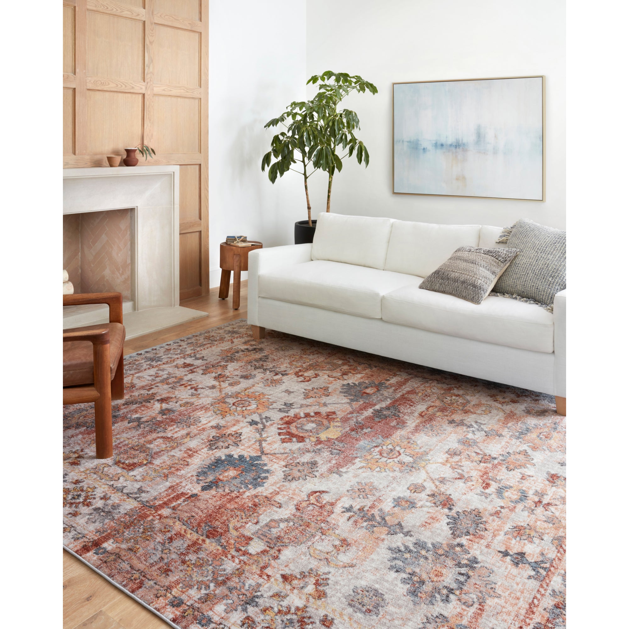 Loloi Cassandra CSN-06 Rust/Multi Rug
