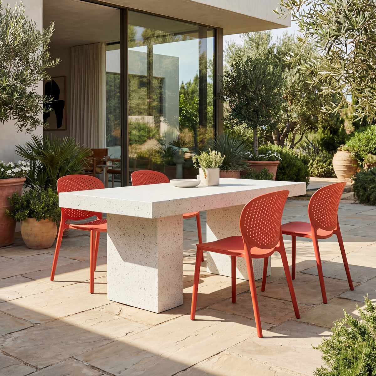 Bailey Outdoor Stacking Chair - Set of 4