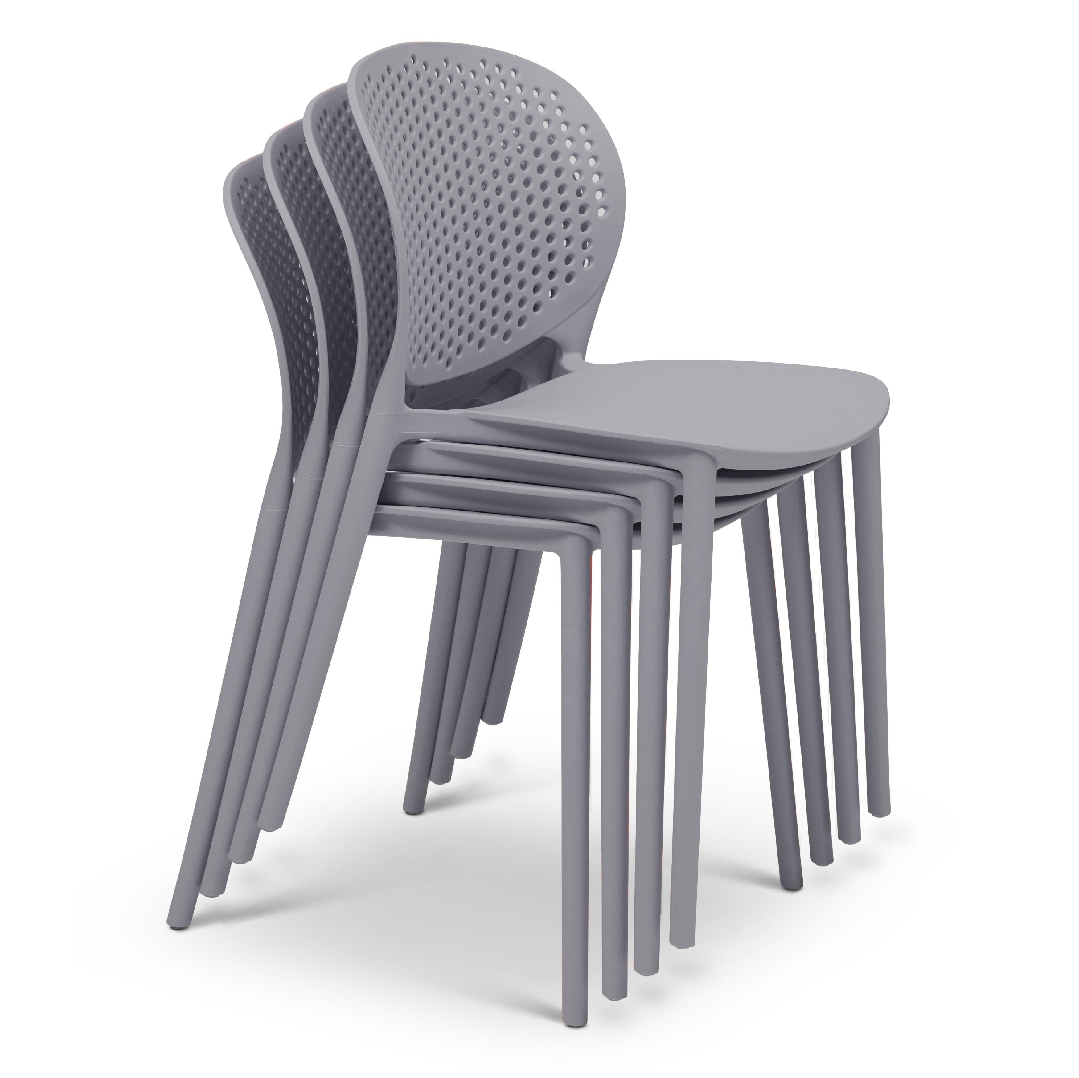 Bailey Outdoor Stacking Chair - Set of 4