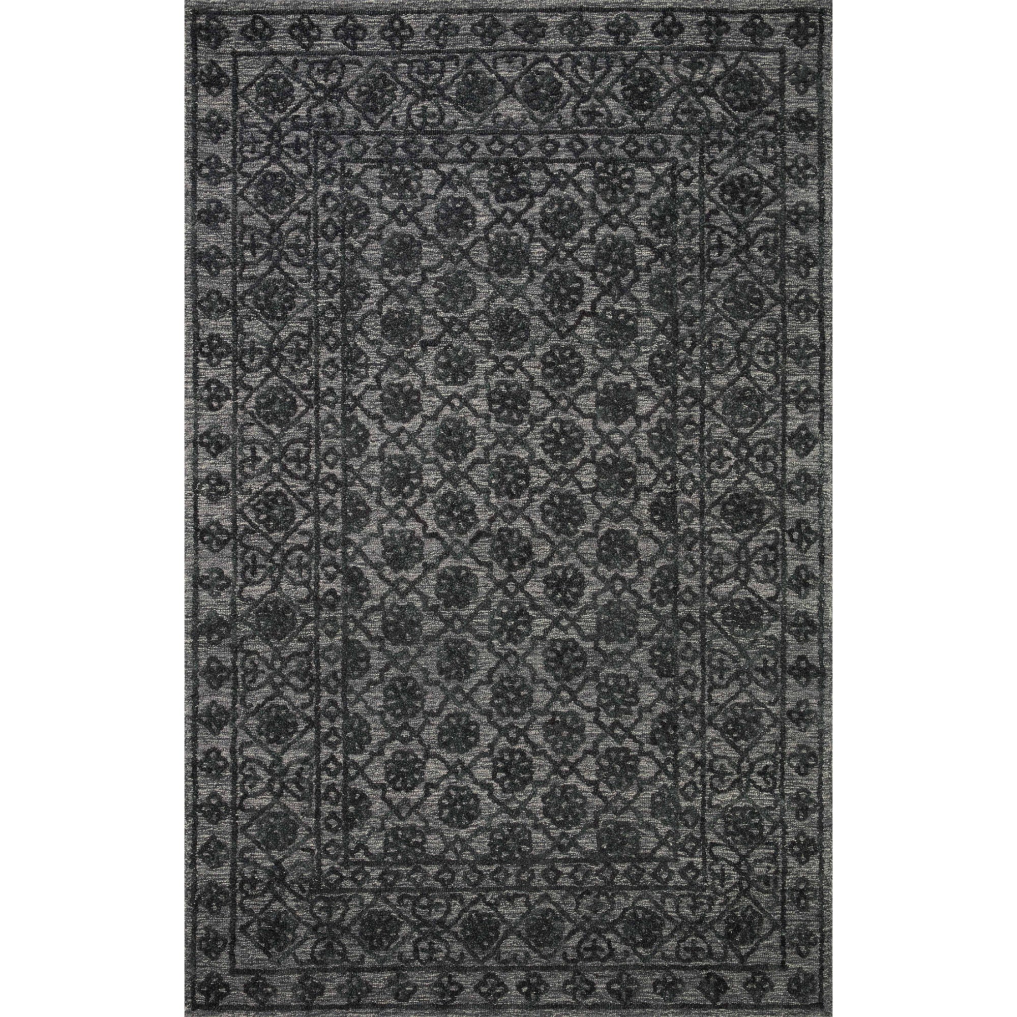 Loloi Cecelia Smoke/Dark Grey Rug
