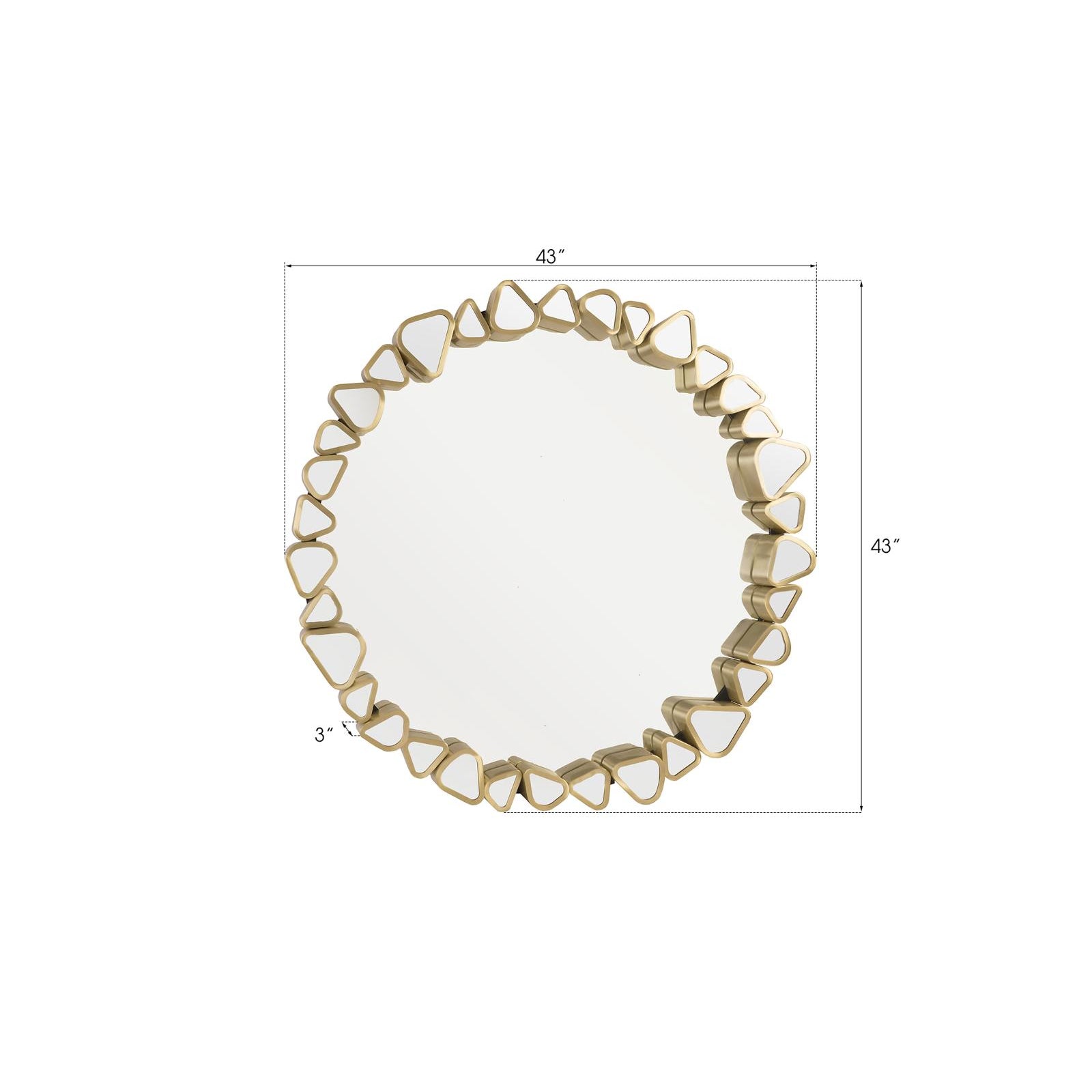 Pebble Mirror