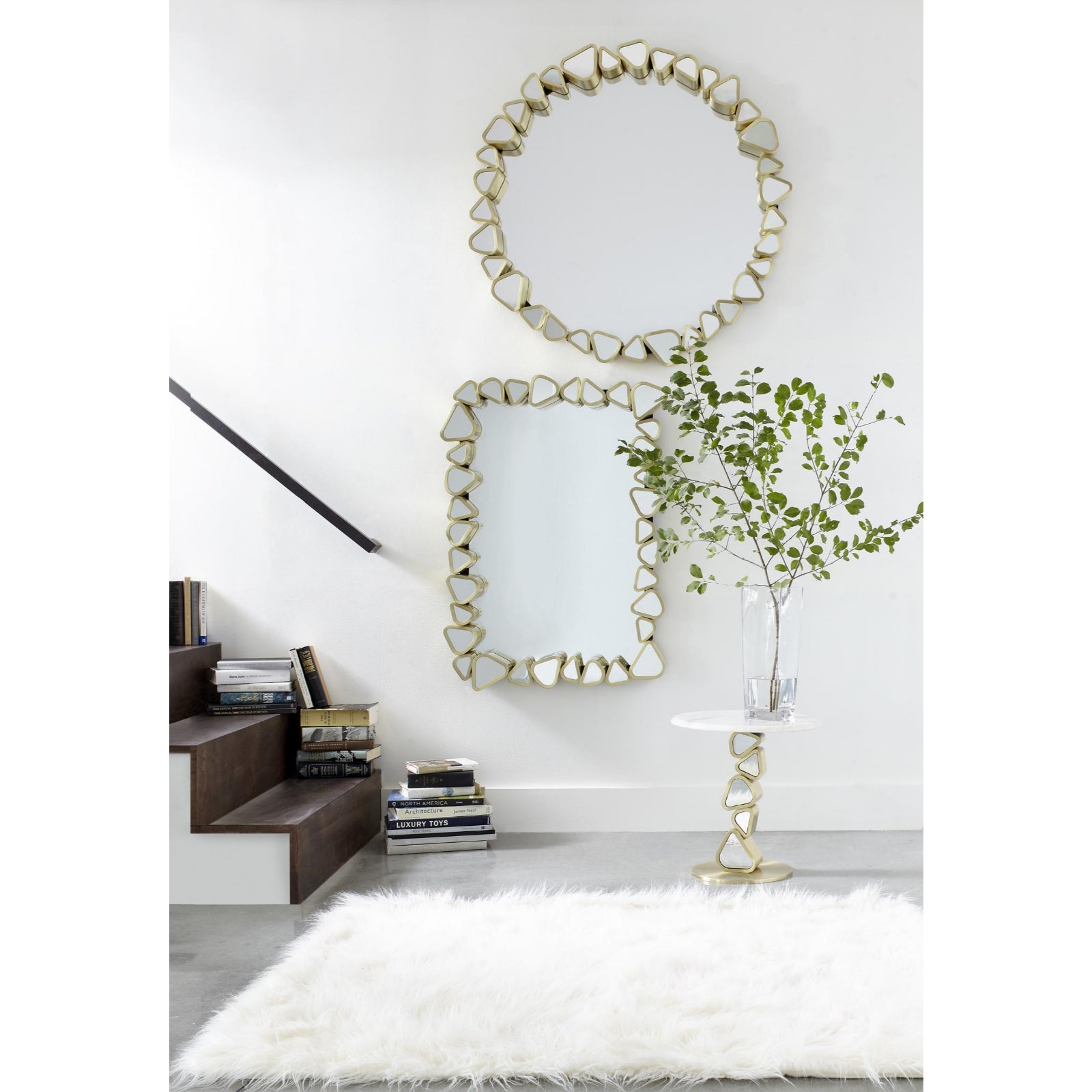 Pebble Mirror