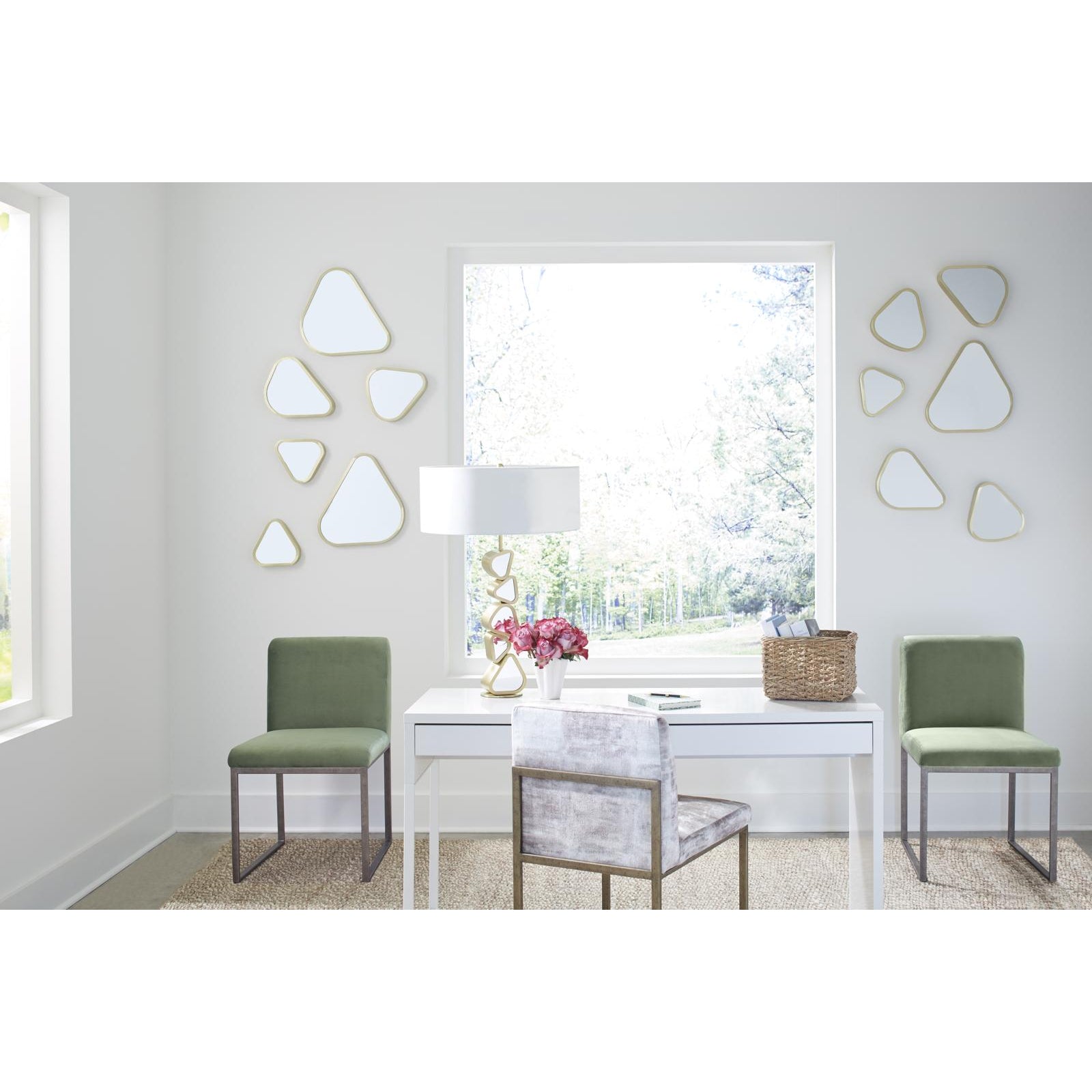 Pebble Mirrors
