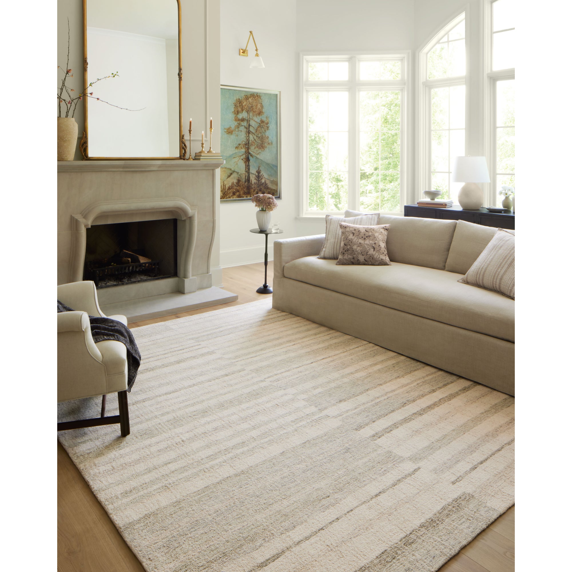 Chris Loves Julia x Loloi Chris Natural/Sage Rug