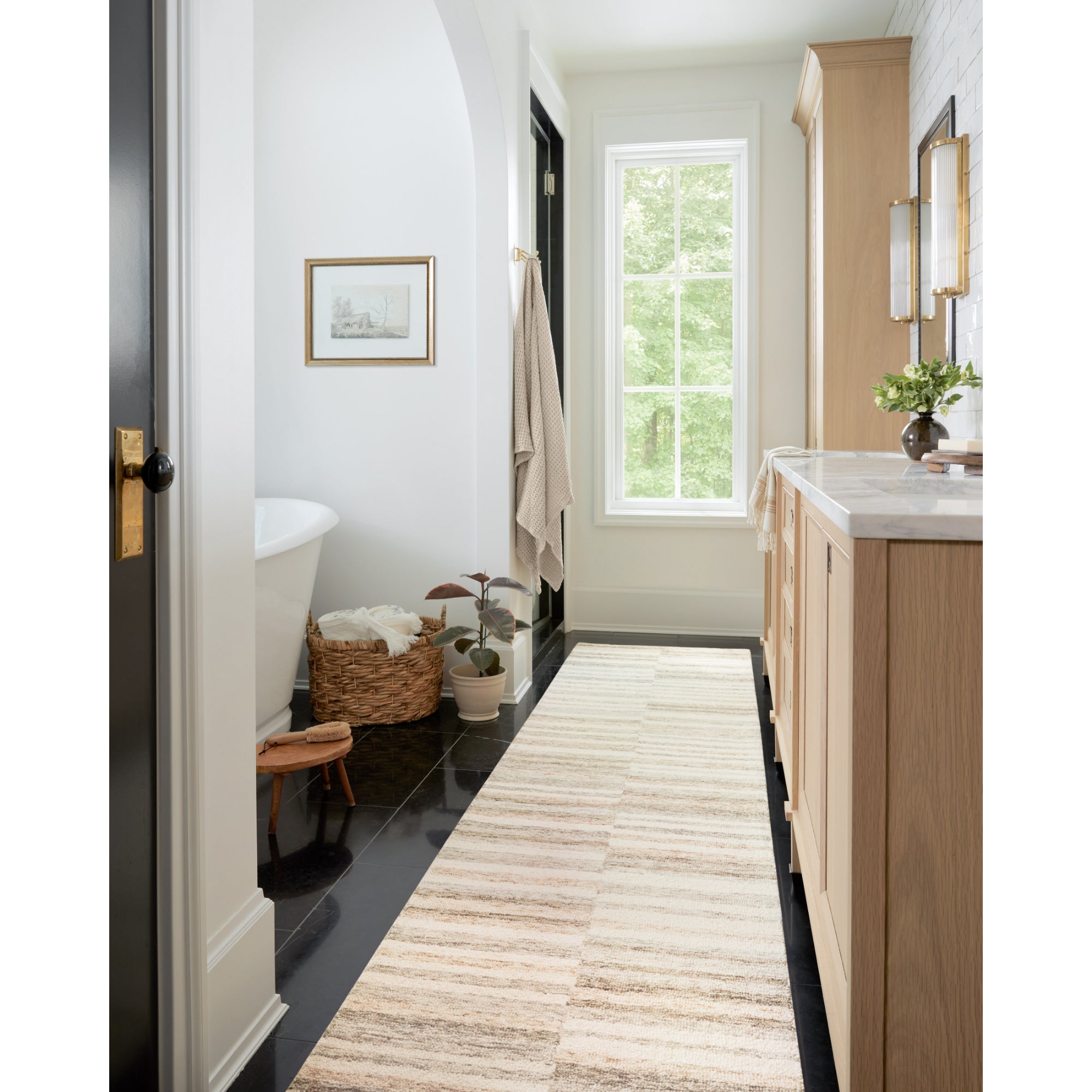 Chris Loves Julia x Loloi Chris Ivory/Clay Rug