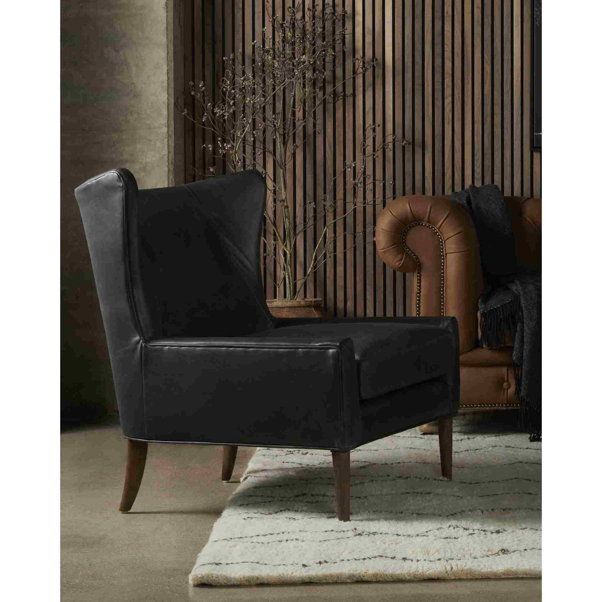 Marlow Wing Chair by Four Hands – Accent Chairs