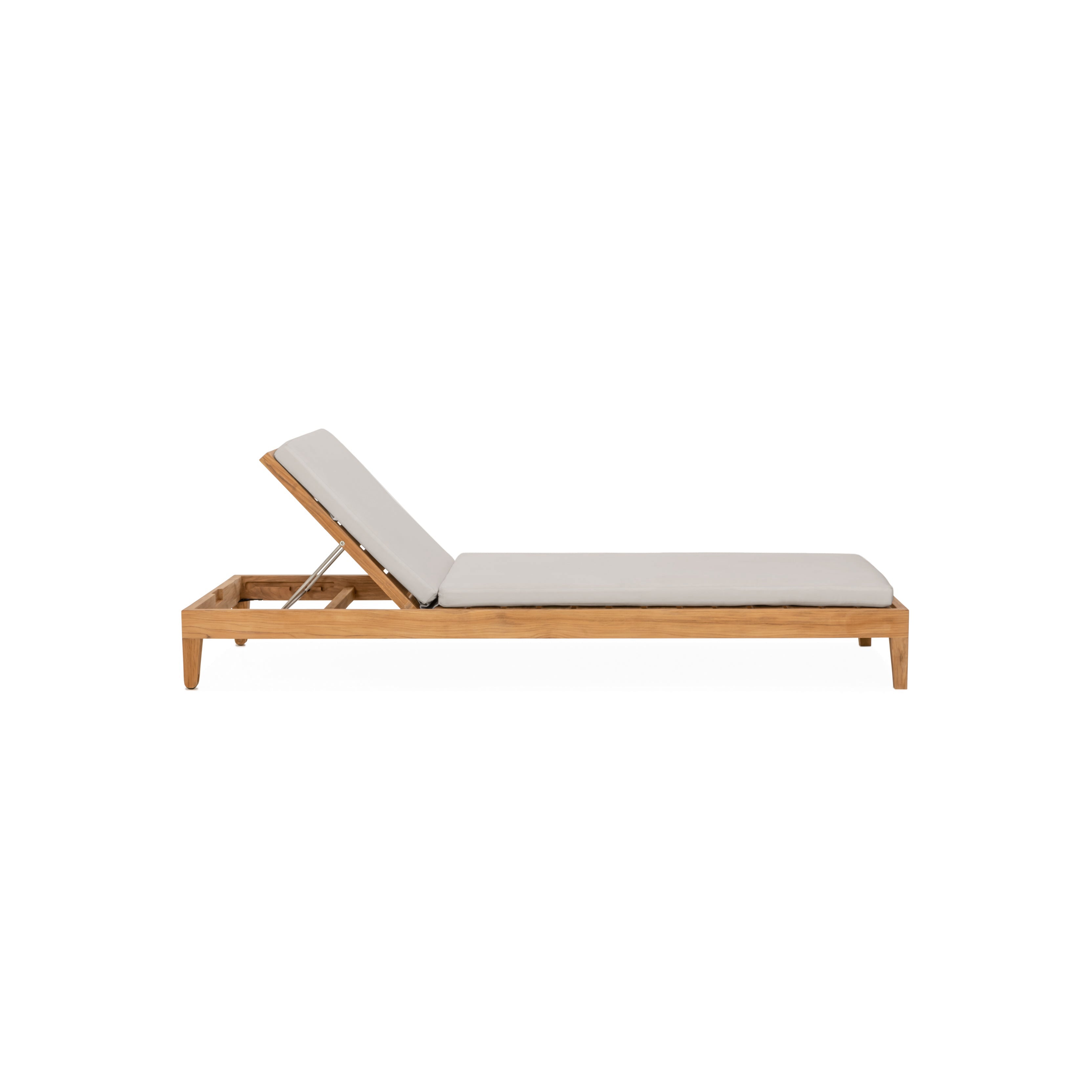 Classic Teak Chaise Lounge