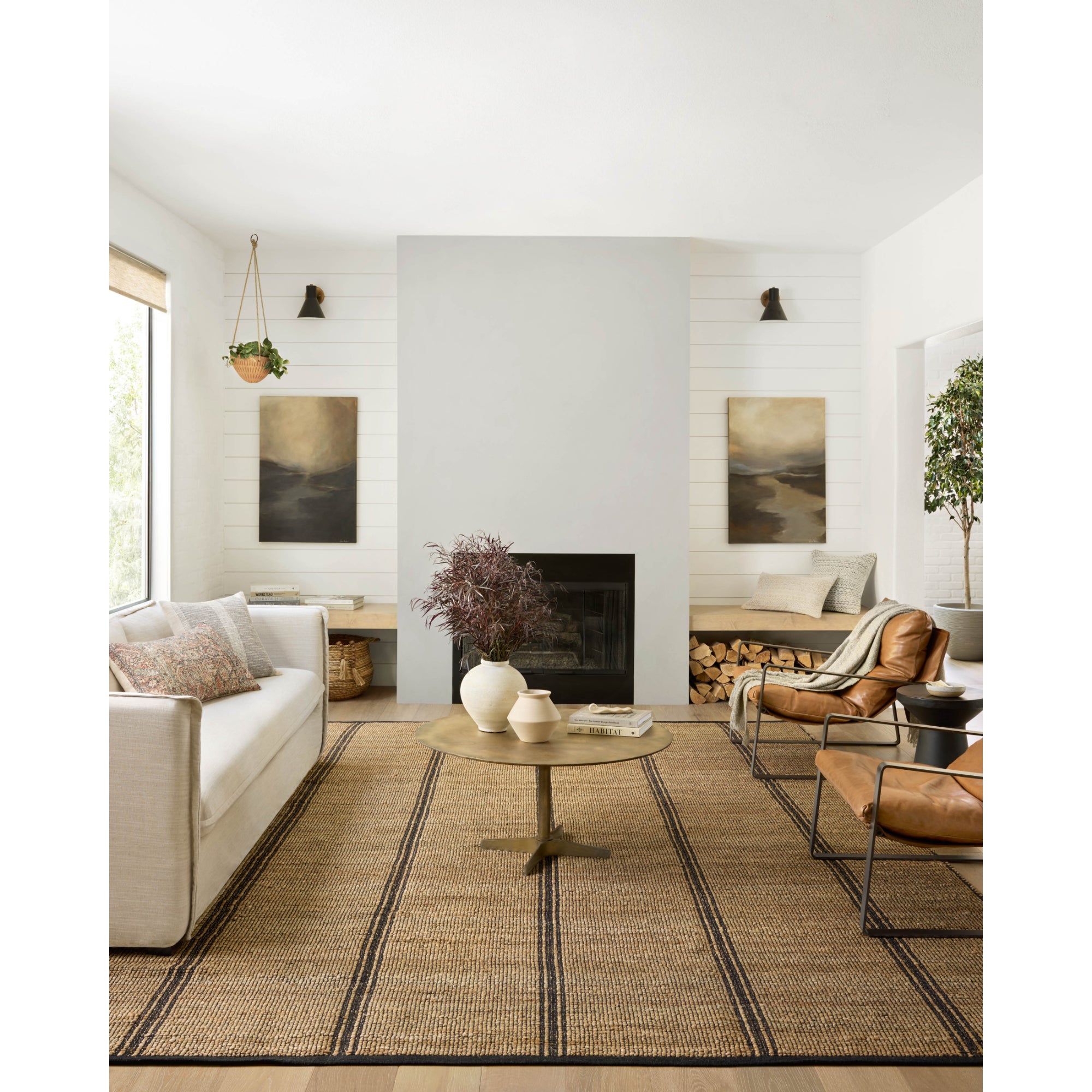 Angela Rose x Loloi Colton Natural/Black Rug