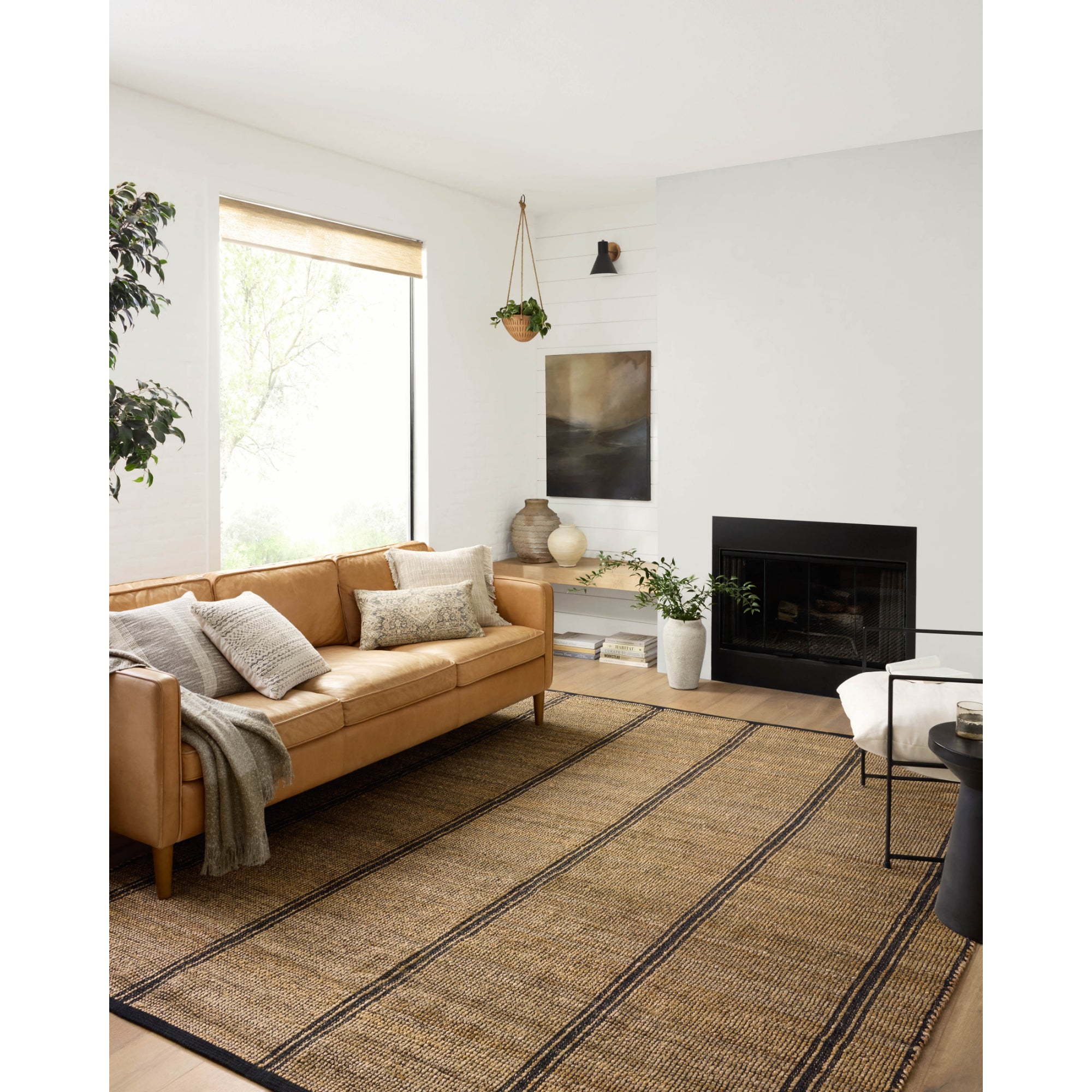 Angela Rose x Loloi Colton Natural/Black Rug
