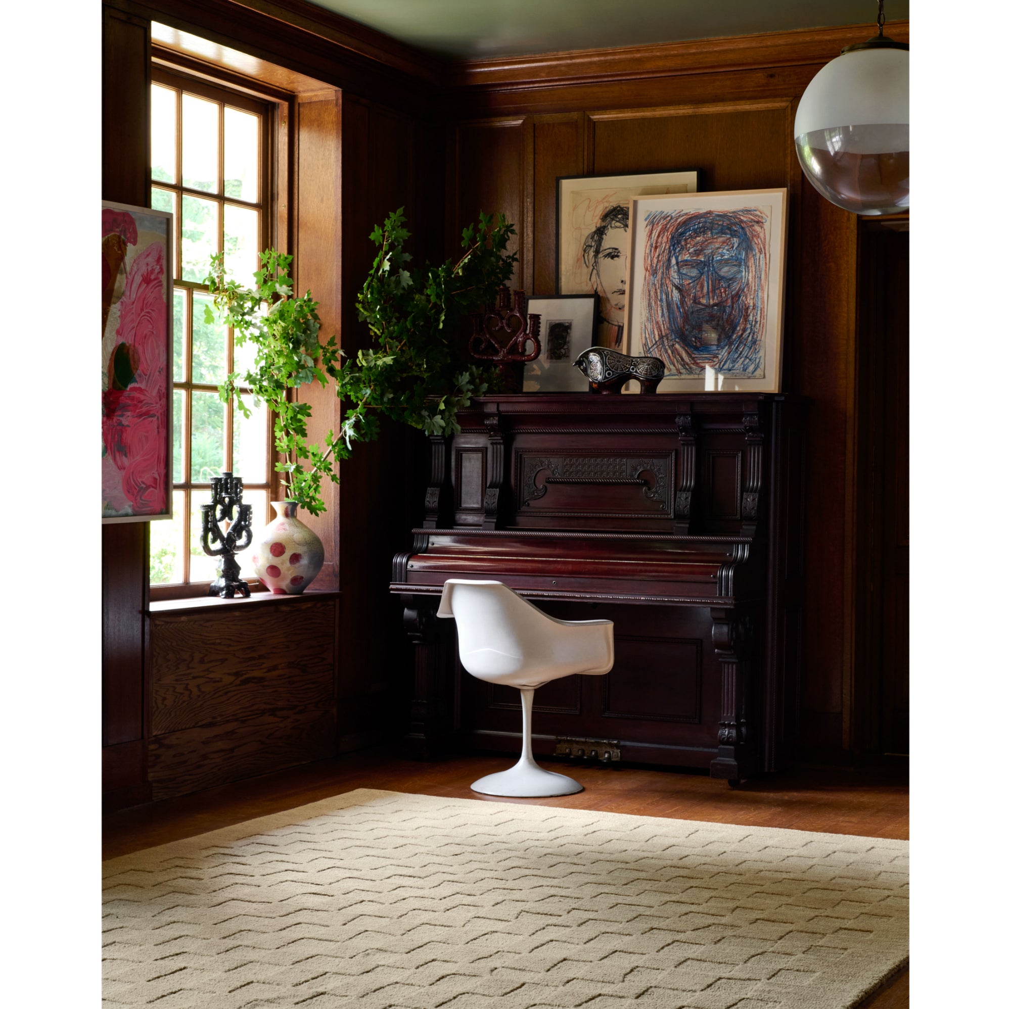 Leanne Ford x Loloi Craven Oatmeal/Dove Rug