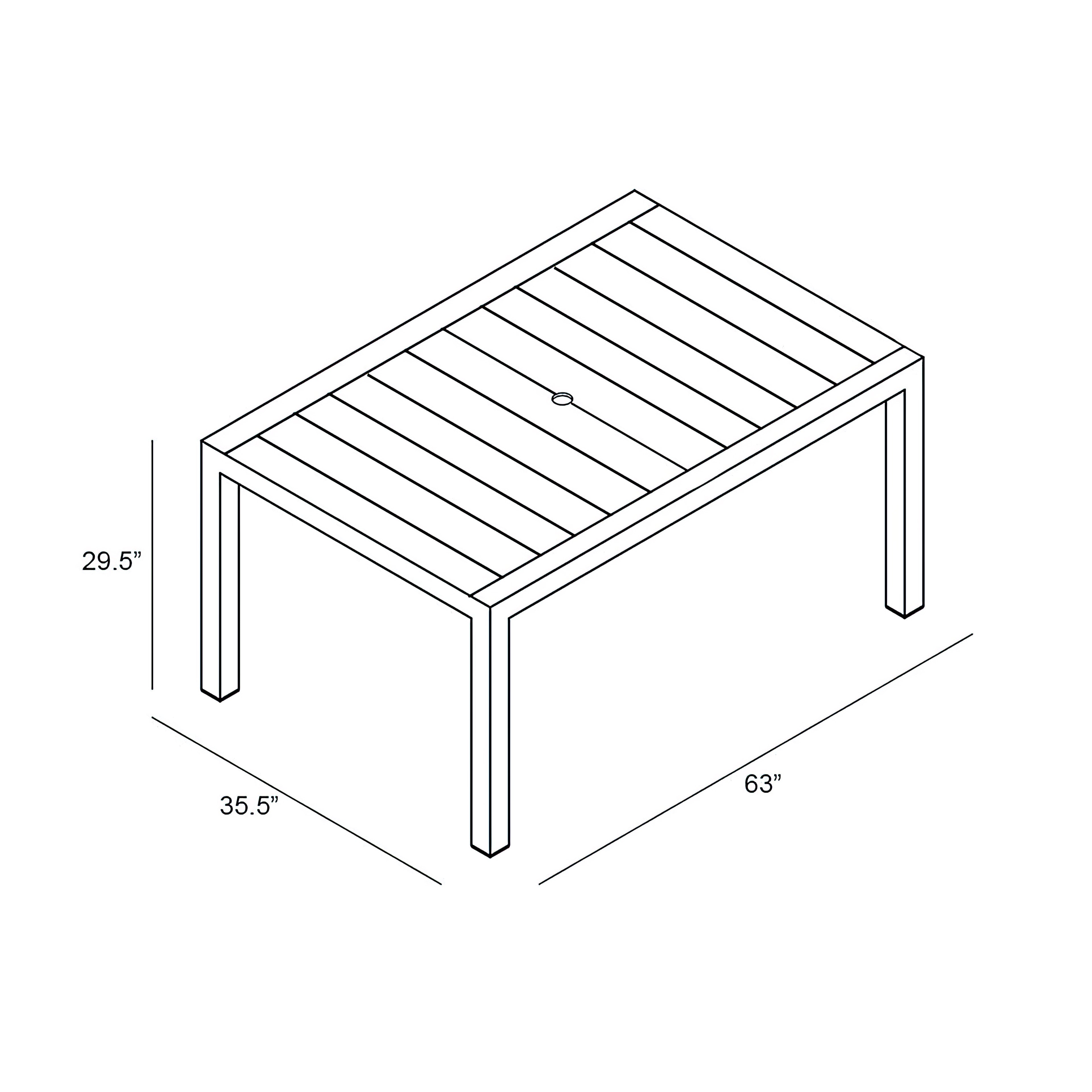 Classic Aluminum Rectangular Dining Table Outdoor Dining Tables Harmonia Living , Black Friday Sale Harmonia Living Furniture Sale, Old Bones Co, Mid Century Furniture Sale, Four Hands Furniture, Black Friday Sale Classic Aluminum Rectangular Dining Table,Gus Sale, Perigold Classic Aluminum Rectangular Dining Table Outdoor Dining Tables Black Friday Sale , Perigold Sale Classic Aluminum Rectangular Dining Table,Classic Aluminum Rectangular Dining Table Lulu and Georgia, Burke Decor Sale Classic Aluminum Rec