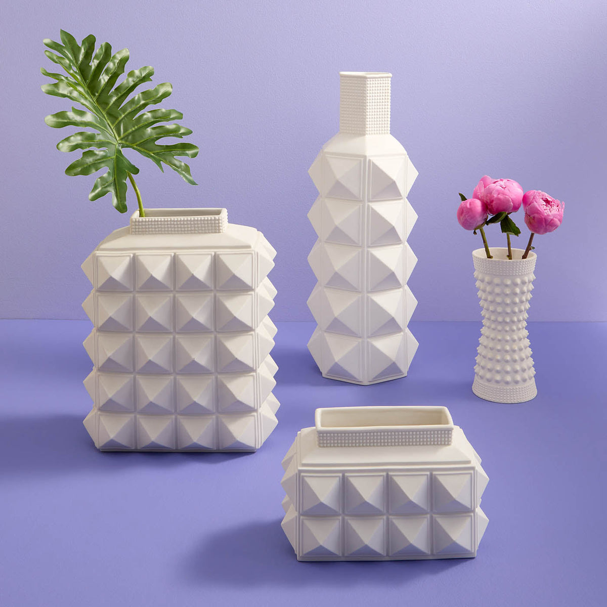 Charade Studded Vase