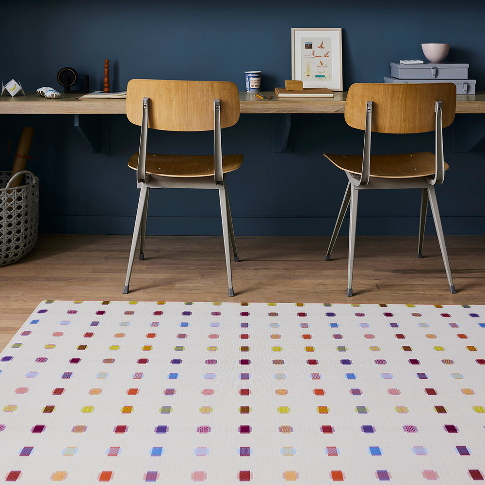 Sampler Square Rug